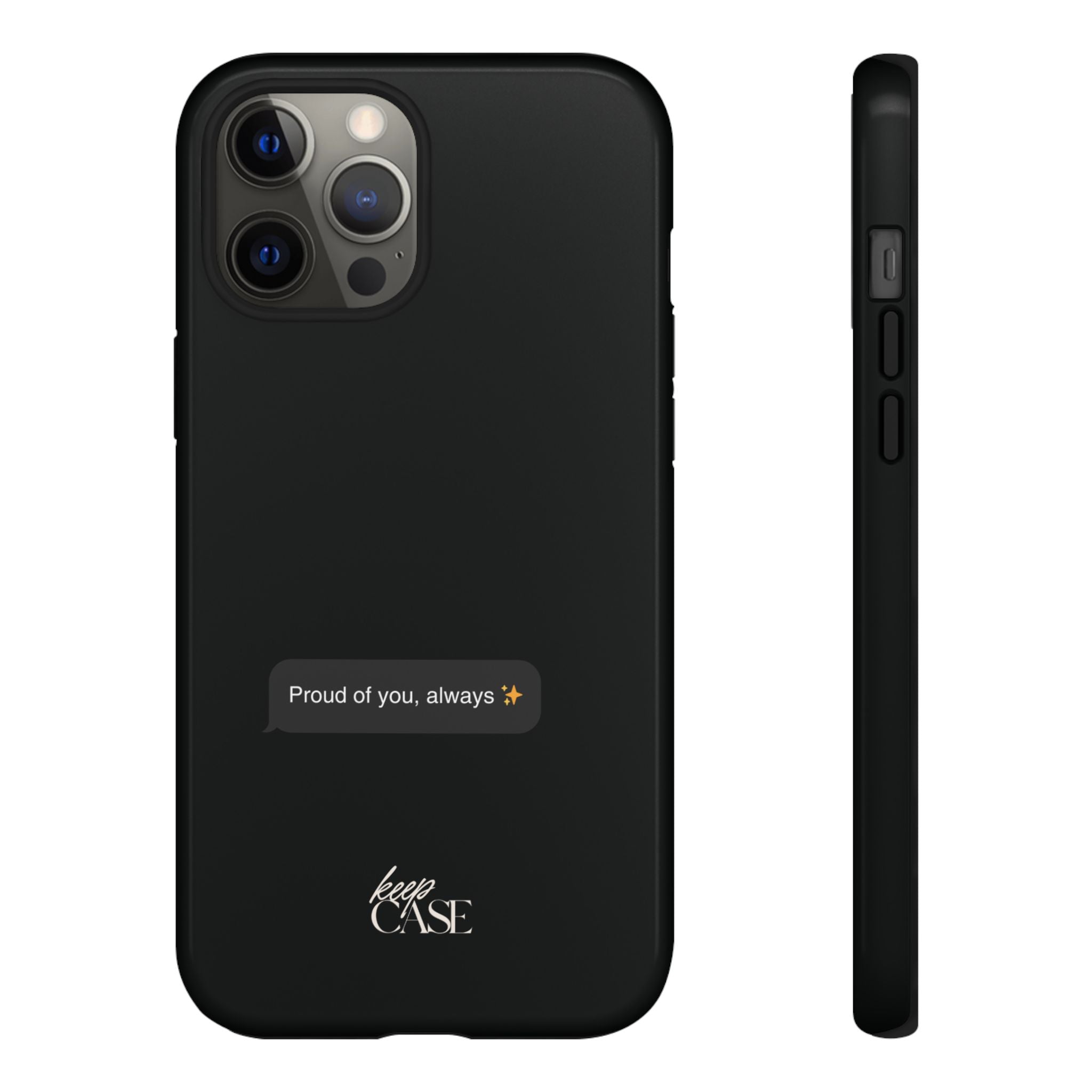 Keepcase Kept Messages Series — Proud Of You, Always (Dark Mode)