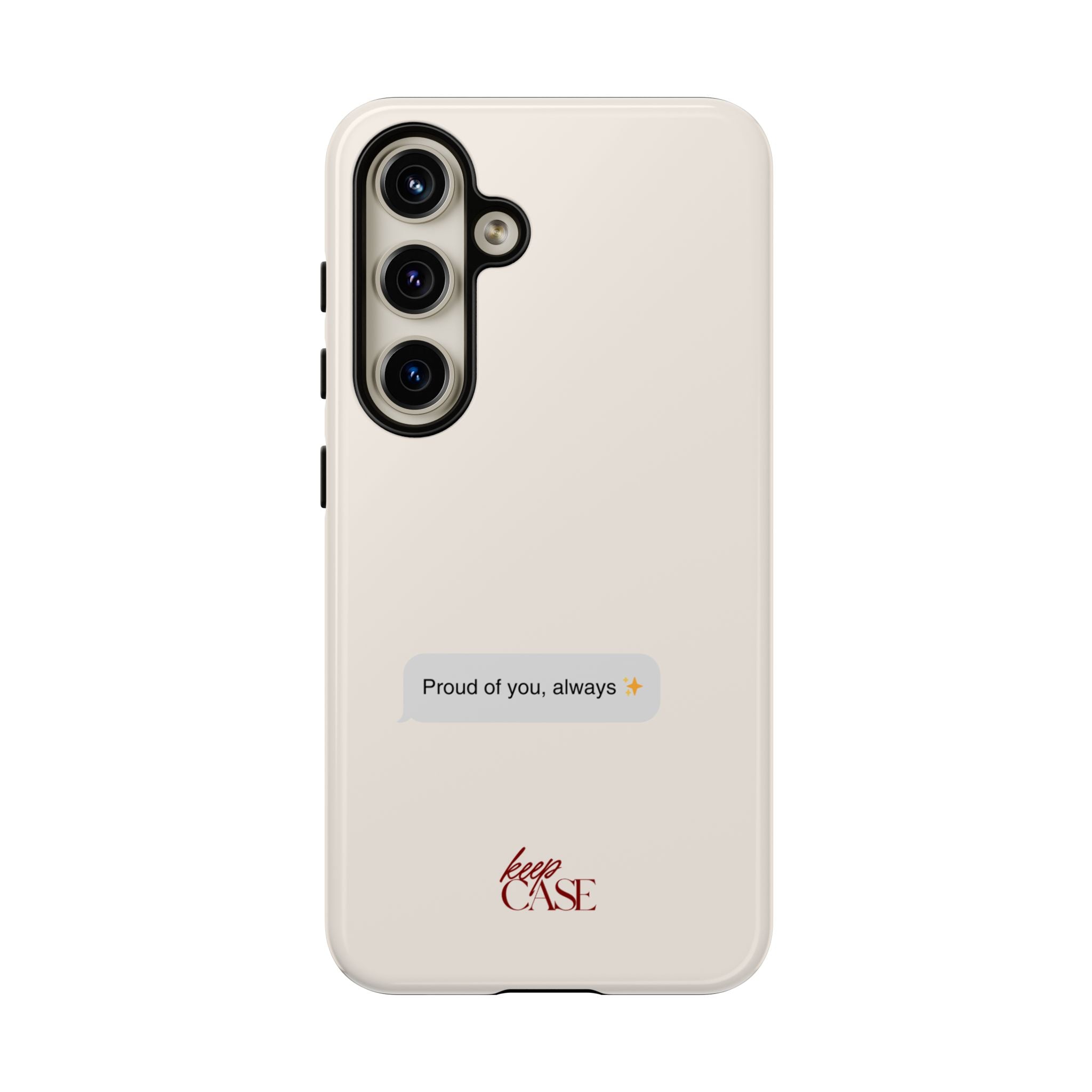 Keepcase Kept Messages Series — Proud Of You, Always (Light Mode)
