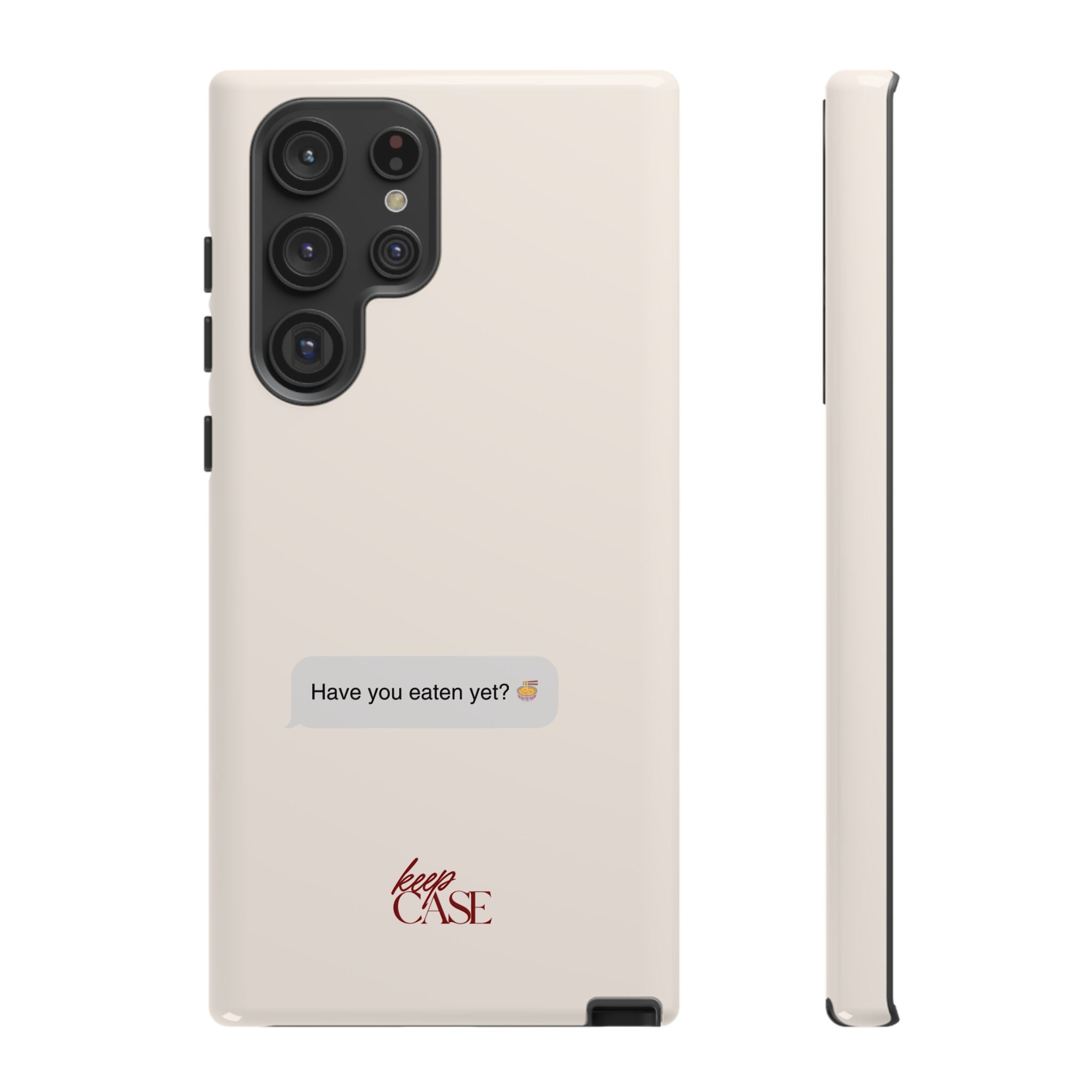 Keepcase Kept Messages Series — Have You Eaten Yet? (Light Mode)
