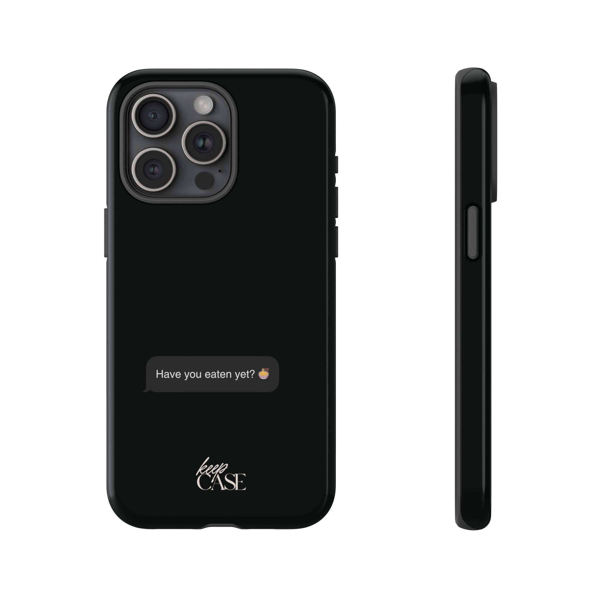 Keepcase Kept Messages Series — Have You Eaten Yet? (Dark Mode)