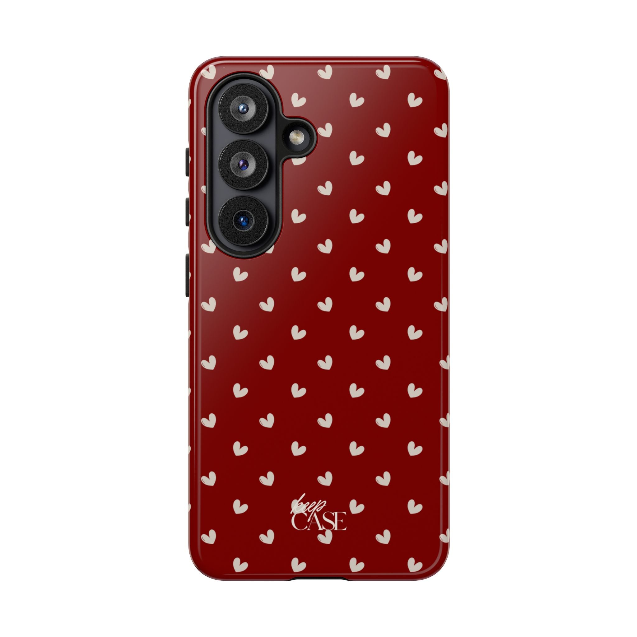 Keepcase Keepers Series — Burgundy Hearts