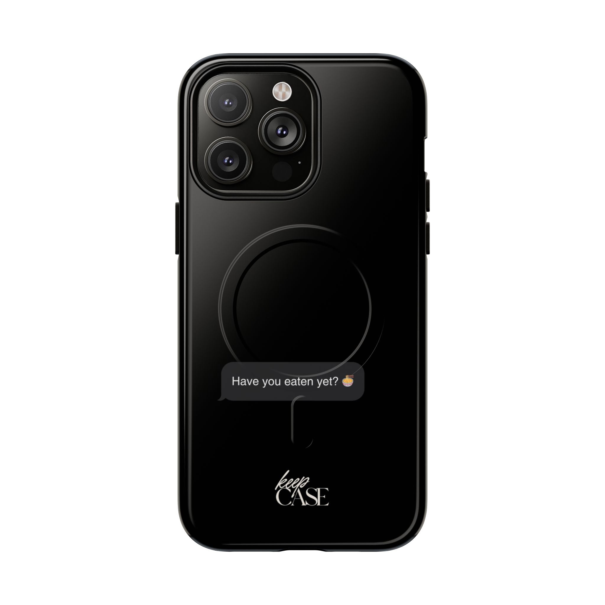 Keepcase Kept Messages Series — Have You Eaten Yet? (Dark Mode)
