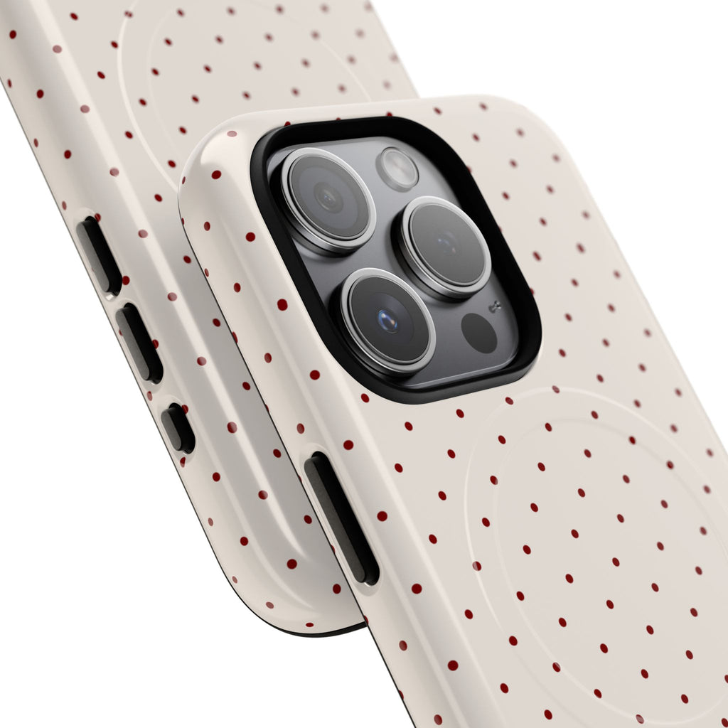 Keepcase Keepers Series — Cream Polka Dots
