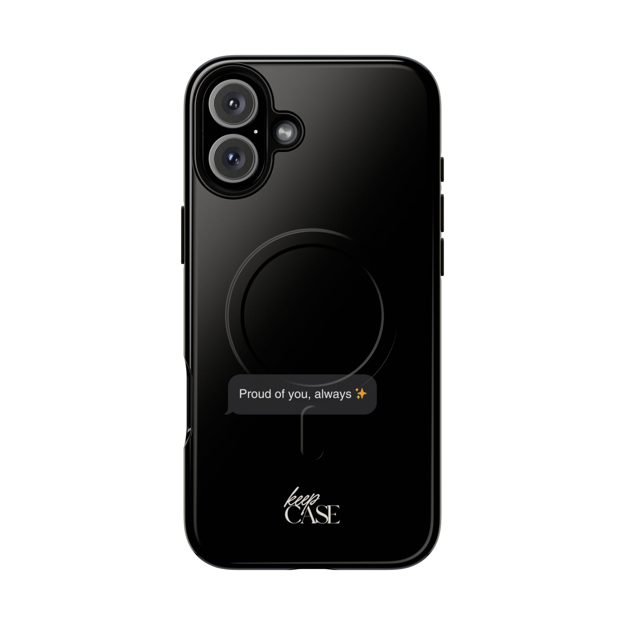Keepcase Kept Messages Series — Proud Of You, Always (Dark Mode)