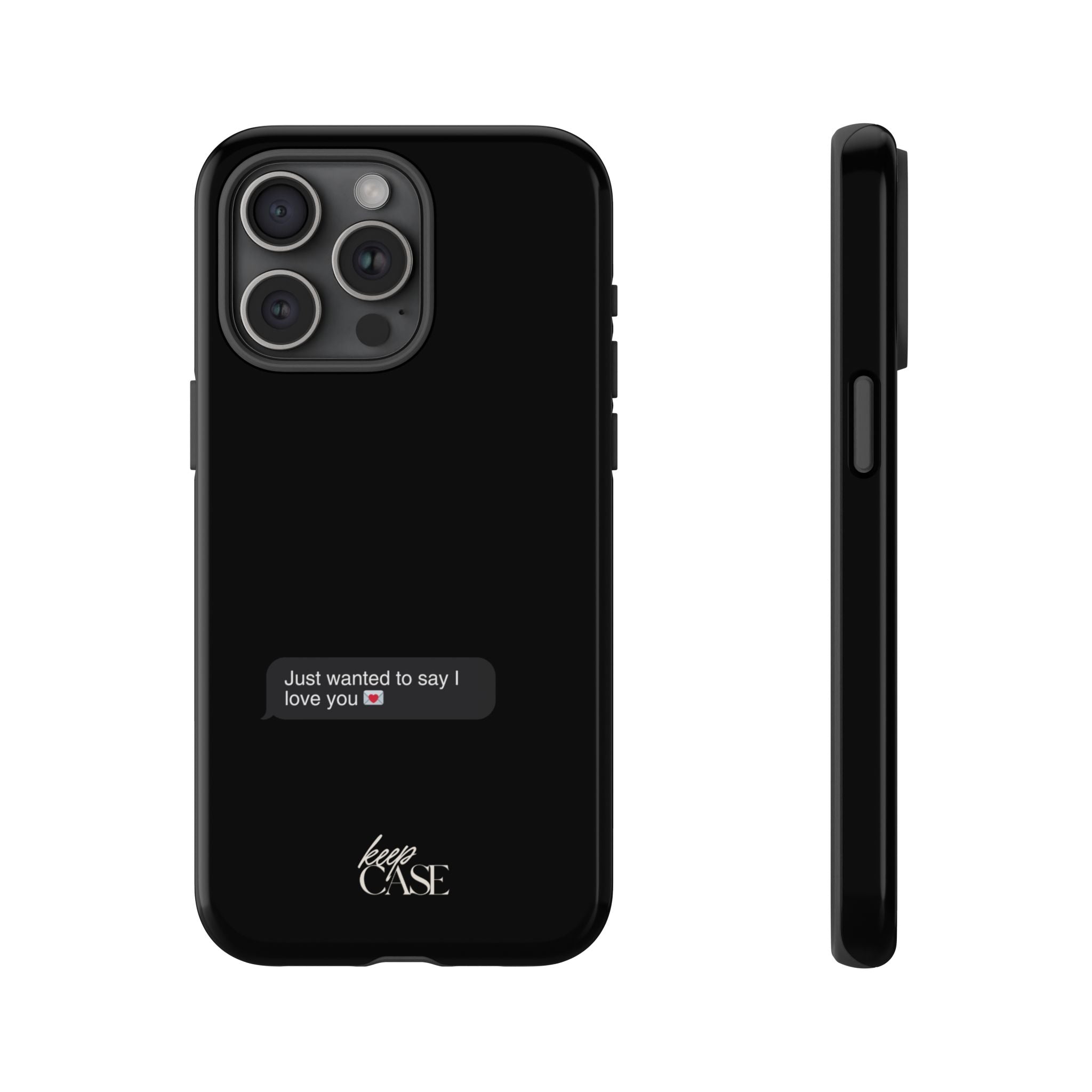 Keepcase Kept Messages Series — Just Wanted To Say I Love You (Dark Mode)