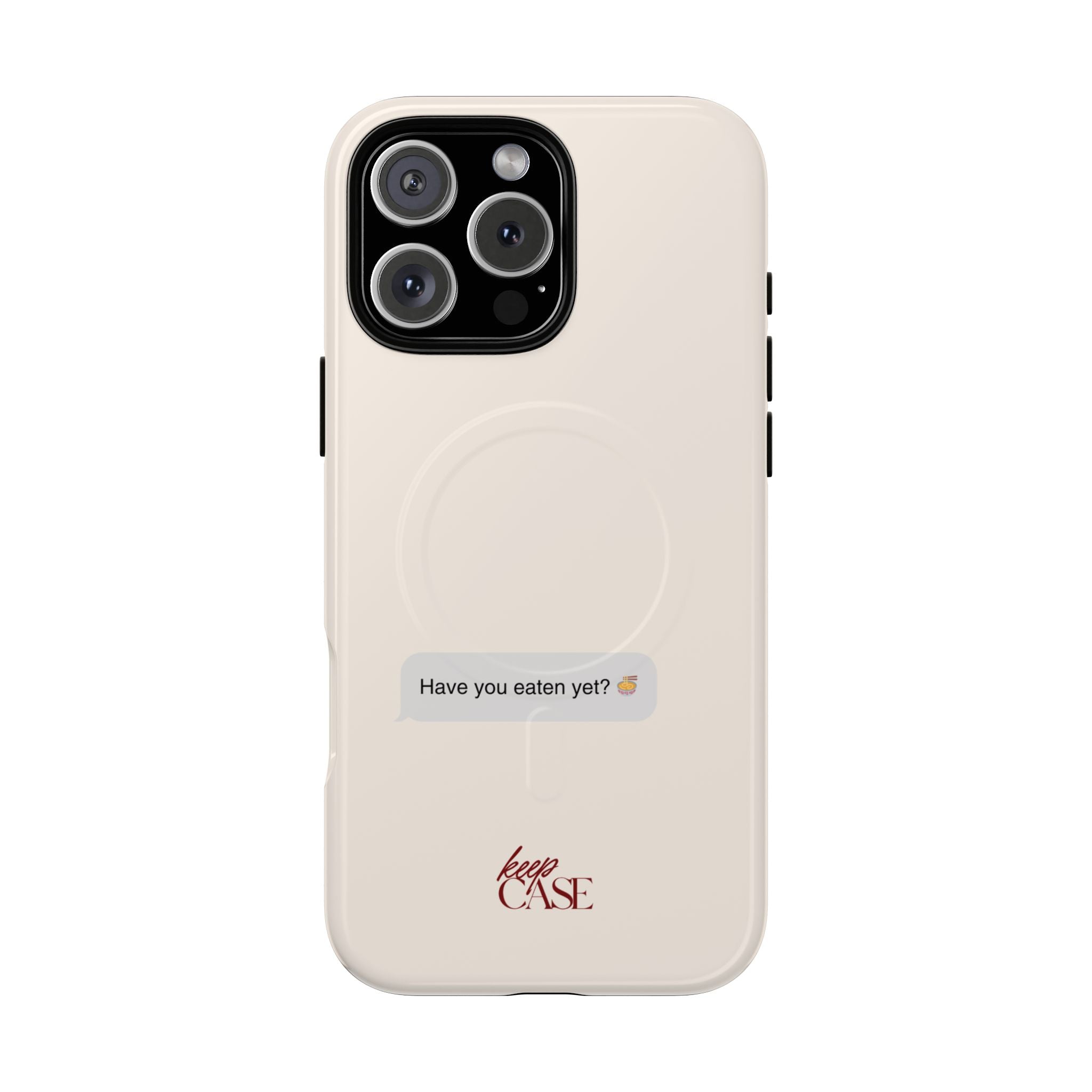 Keepcase Kept Messages Series — Have You Eaten Yet? (Light Mode)
