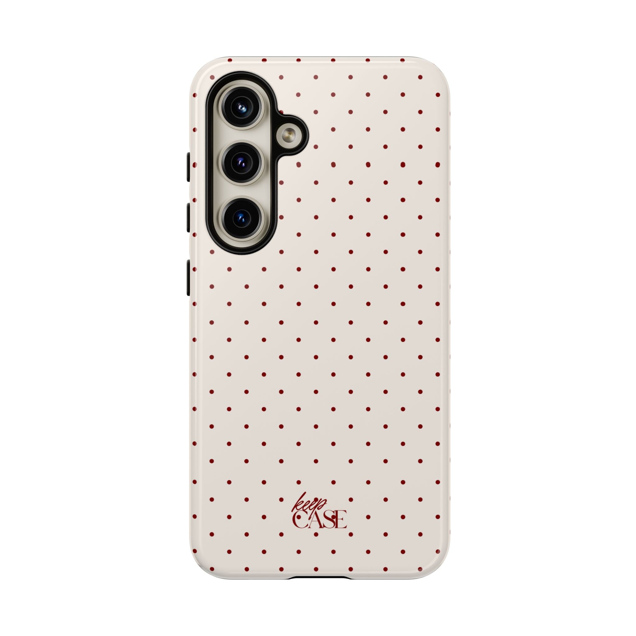 Keepcase Keepers Series — Cream Polka Dots