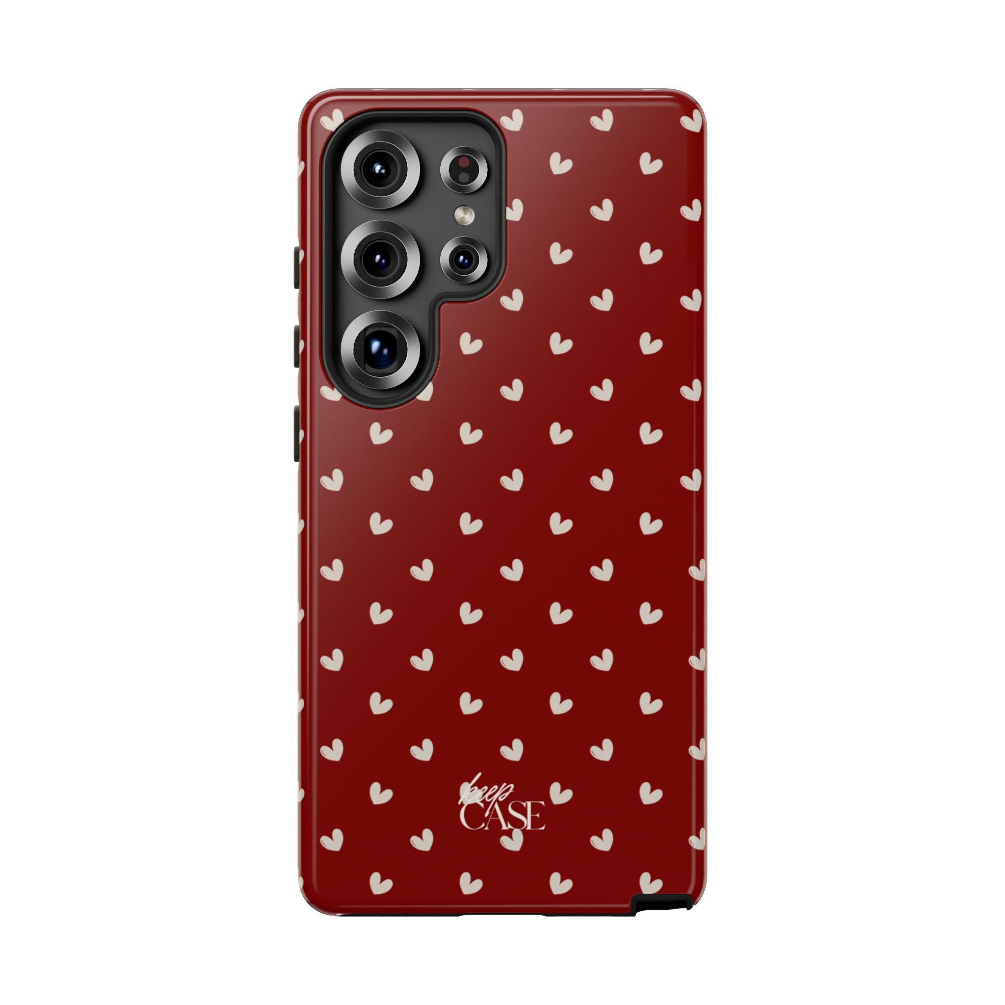 Keepcase Keepers Series — Burgundy Hearts