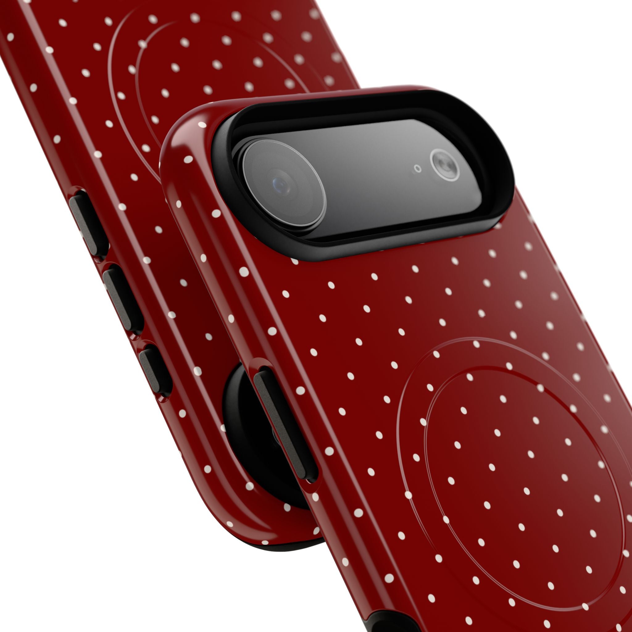 Keepcase Keepers Series — Burgundy Polka Dots