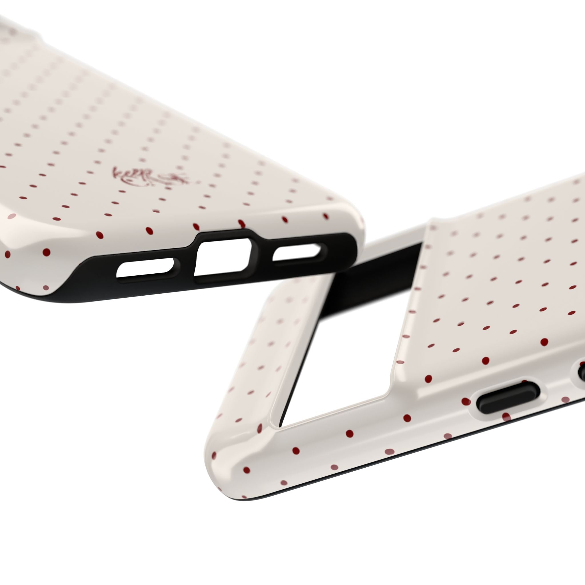 Keepcase Keepers Series — Cream Polka Dots
