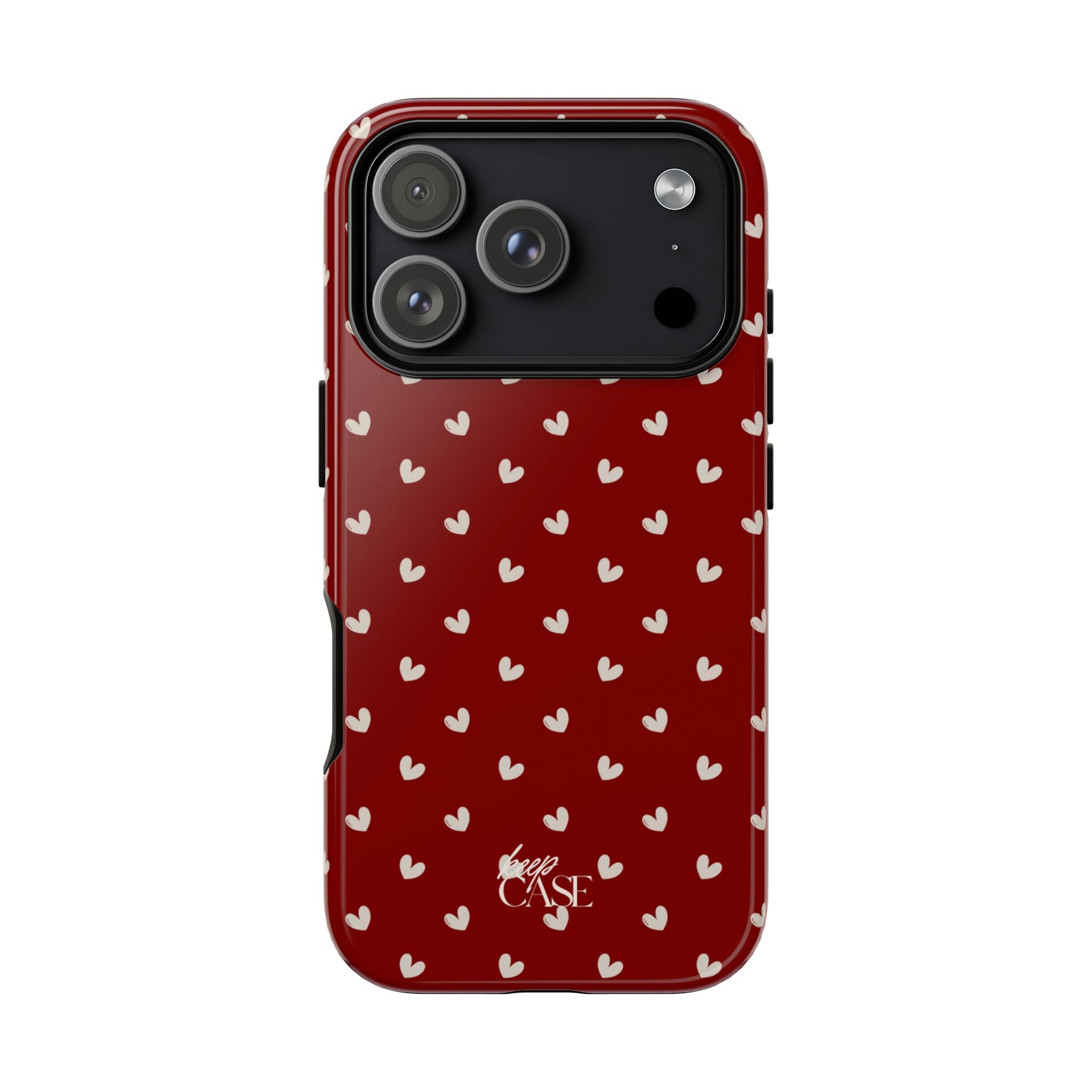 Keepcase Keepers Series — Burgundy Hearts