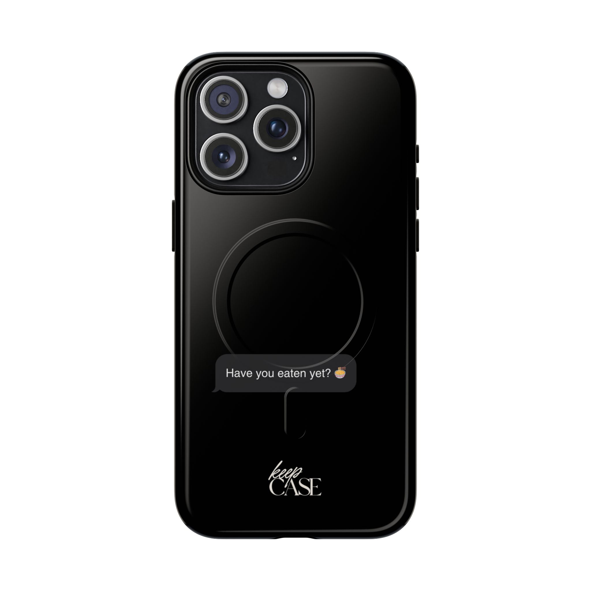 Keepcase Kept Messages Series — Have You Eaten Yet? (Dark Mode)