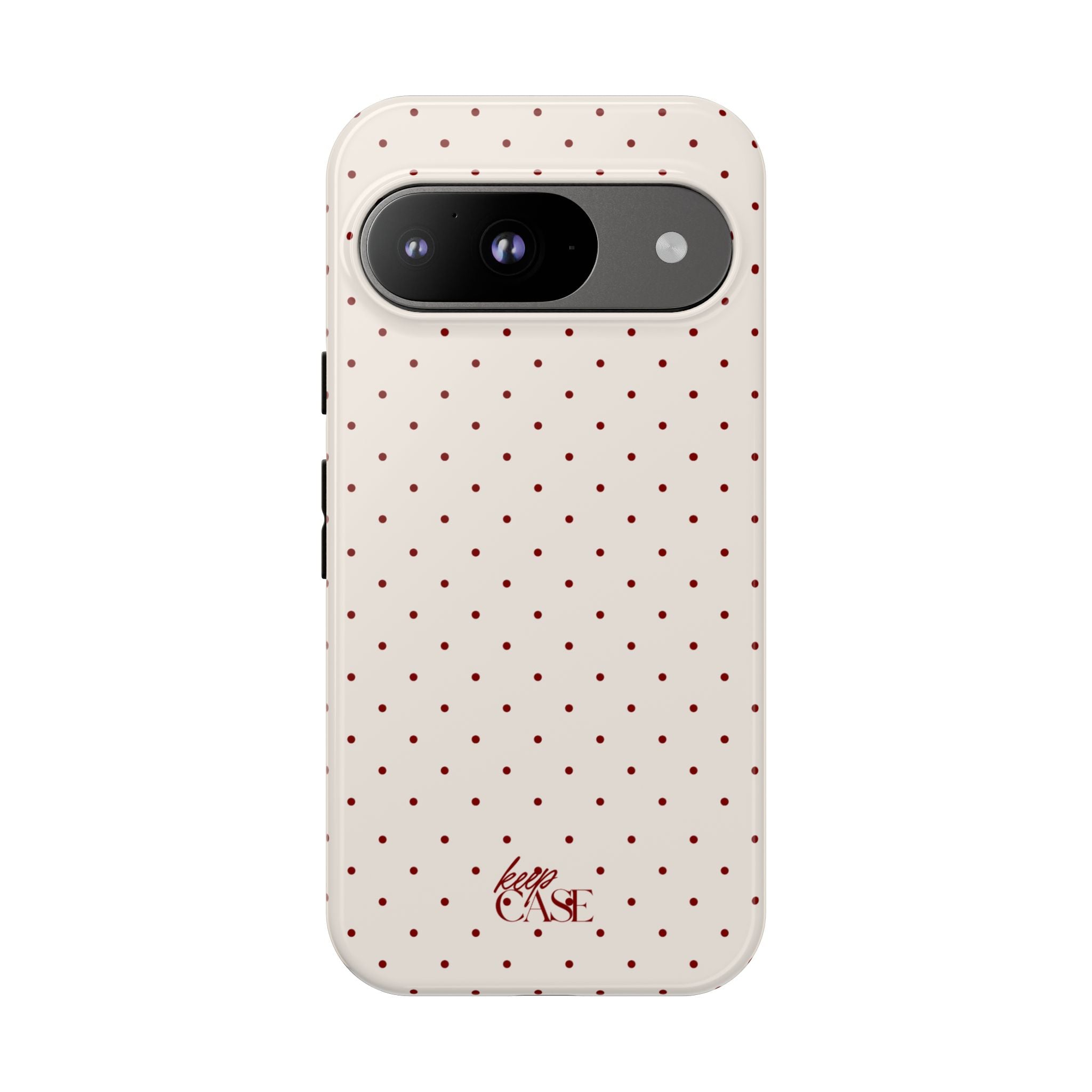 Keepcase Keepers Series — Cream Polka Dots