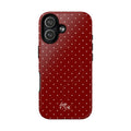 Keepcase Keepers Series — Burgundy Polka Dots
