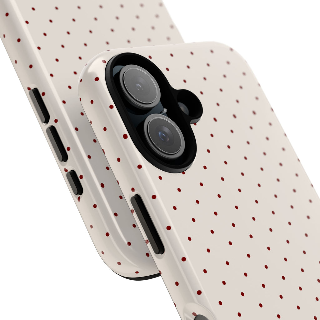 Keepcase Keepers Series — Cream Polka Dots