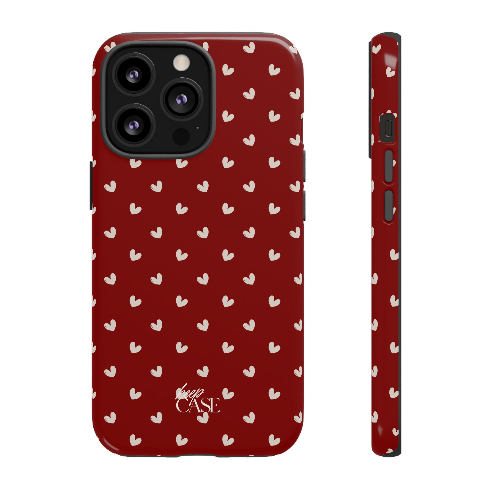 Keepcase Keepers Series — Burgundy Hearts