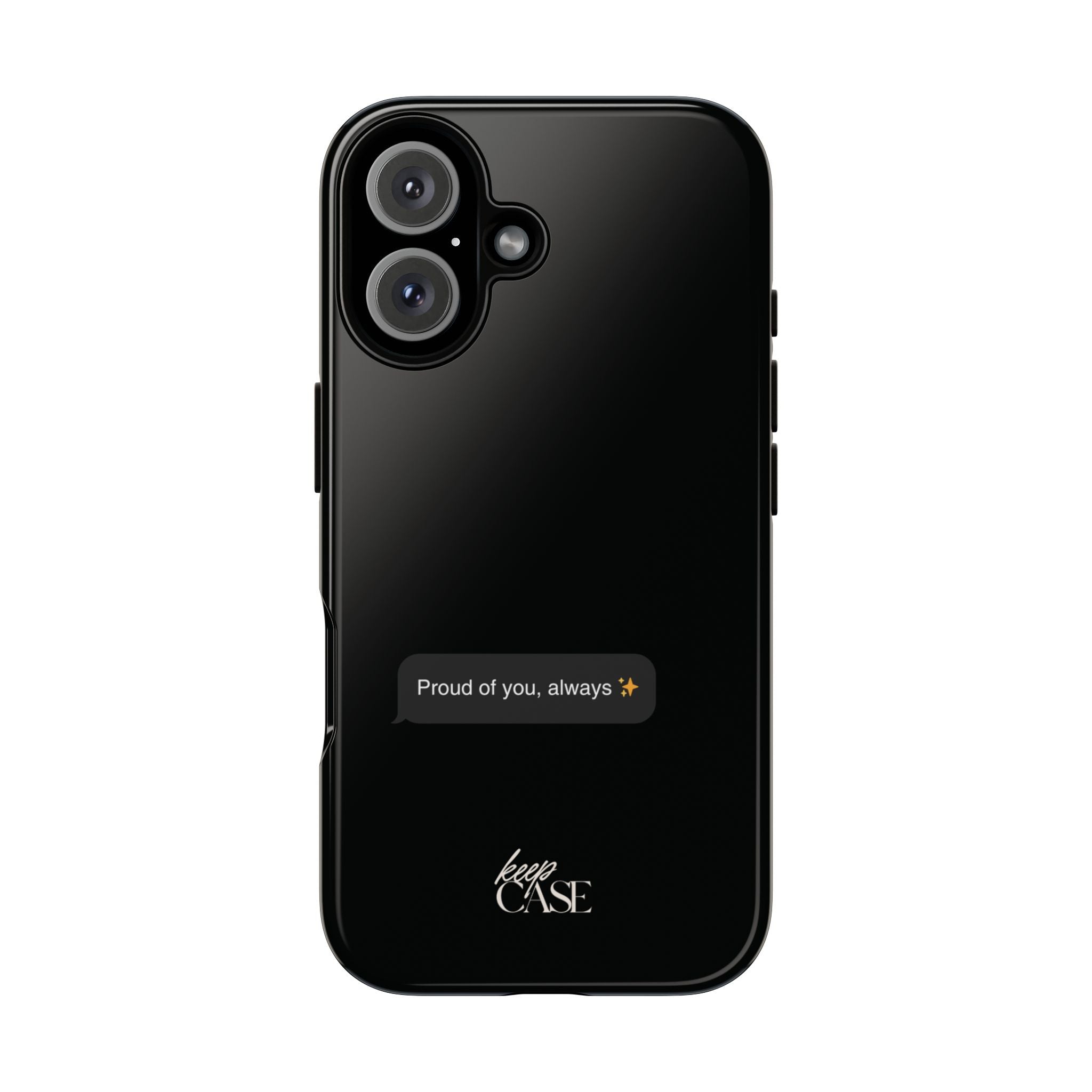 Keepcase Kept Messages Series — Proud Of You, Always (Dark Mode)