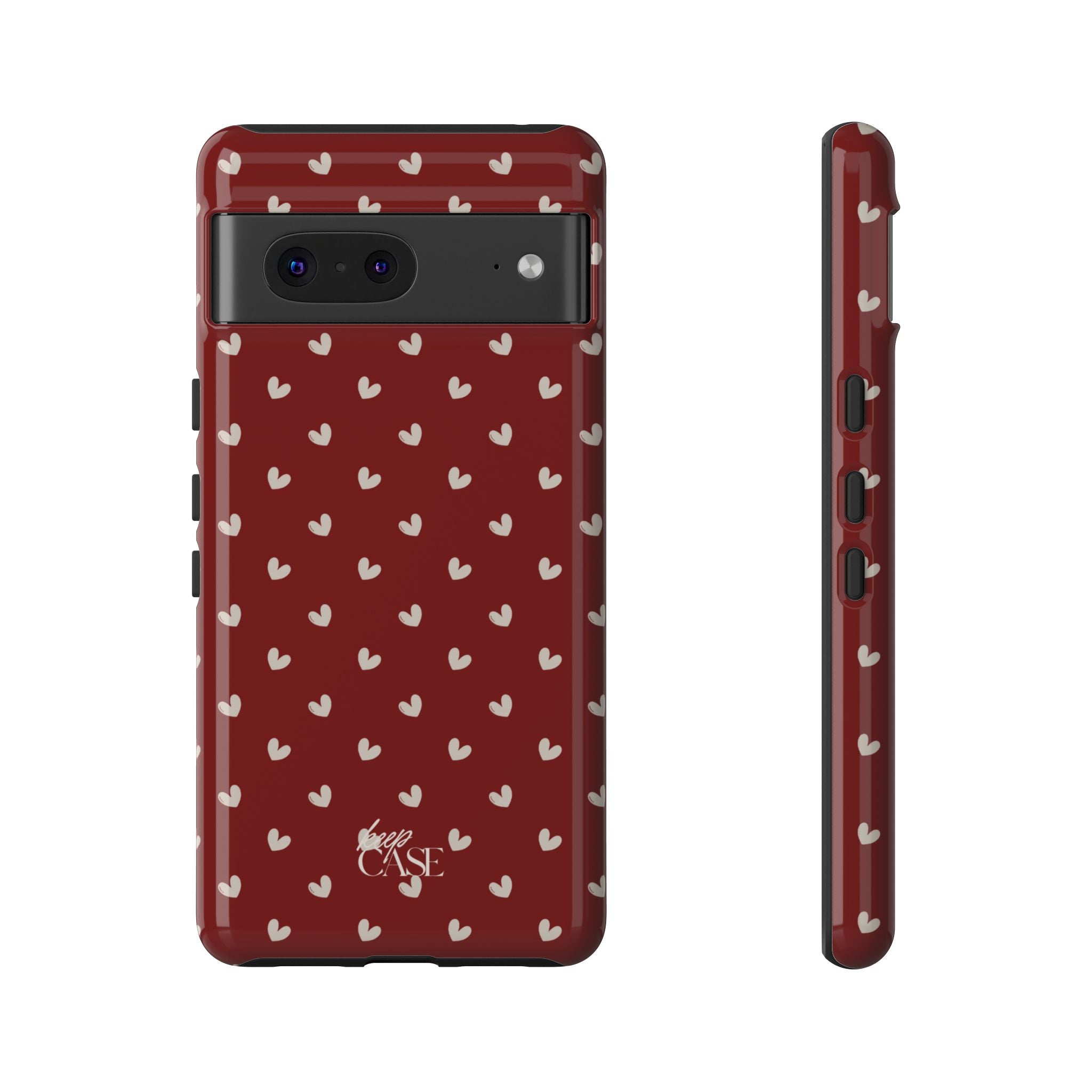Keepcase Keepers Series — Burgundy Hearts