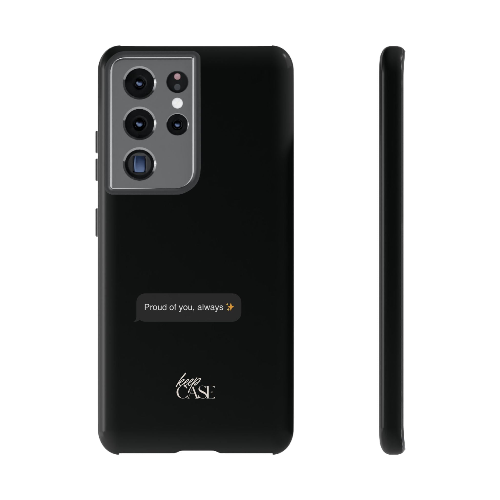 Keepcase Kept Messages Series — Proud Of You, Always (Dark Mode)