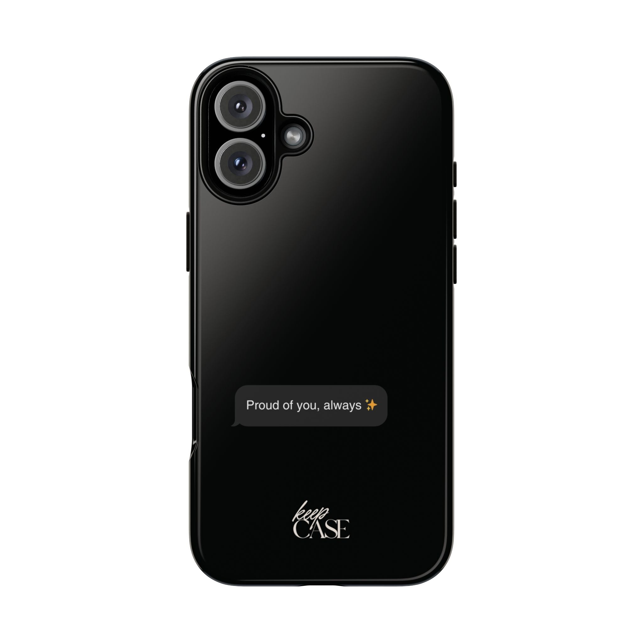 Keepcase Kept Messages Series — Proud Of You, Always (Dark Mode)