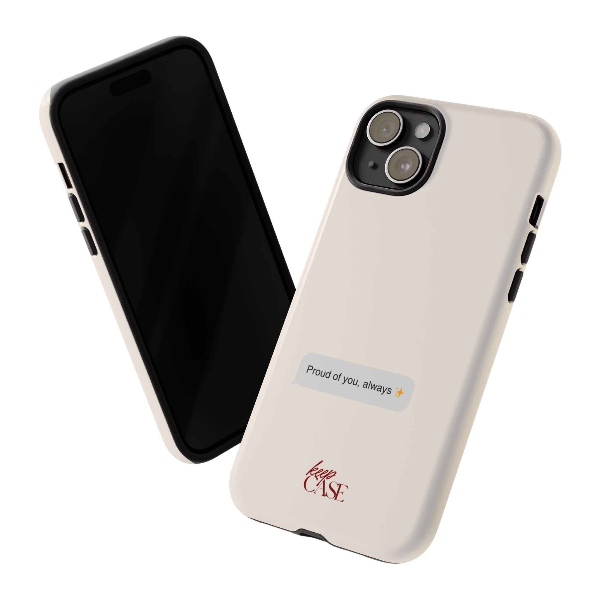 Keepcase Kept Messages Series — Proud Of You, Always (Light Mode)