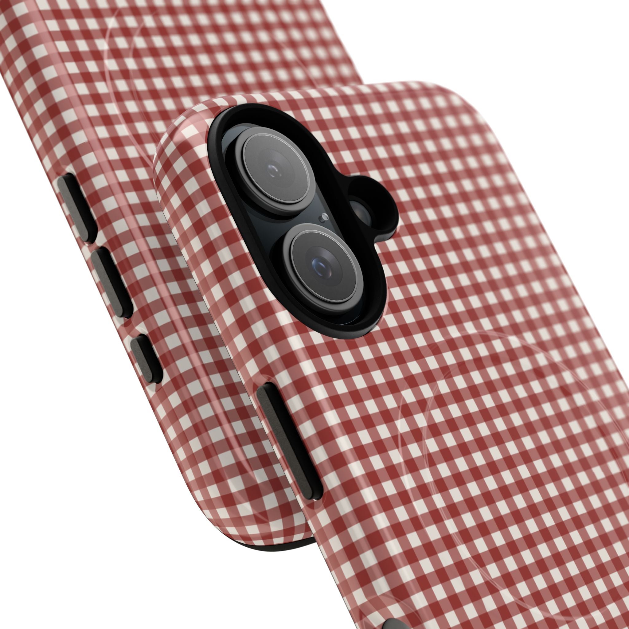 Keepcase Keepers Series — Burgundy and Cream Gingham