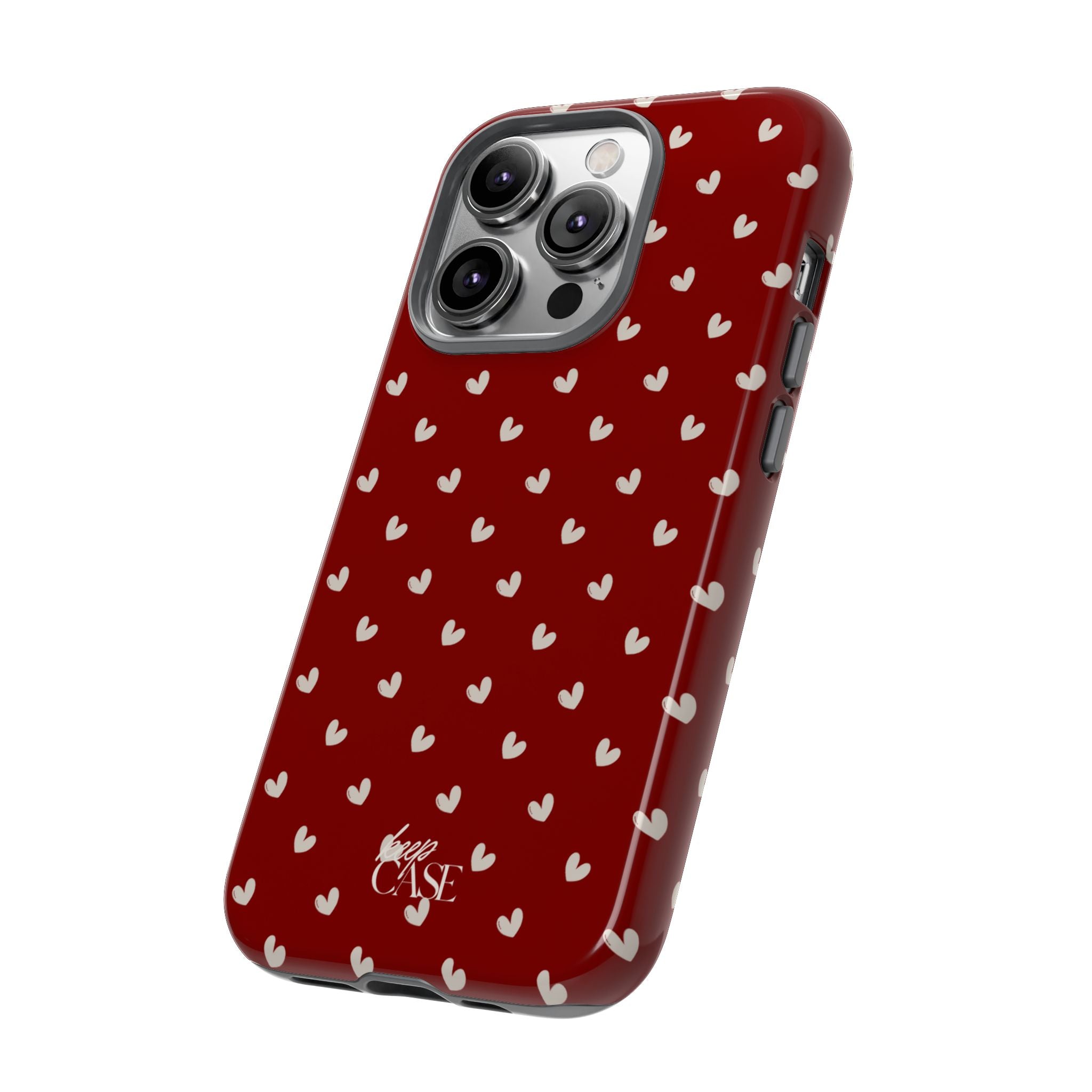 Keepcase Keepers Series — Burgundy Hearts