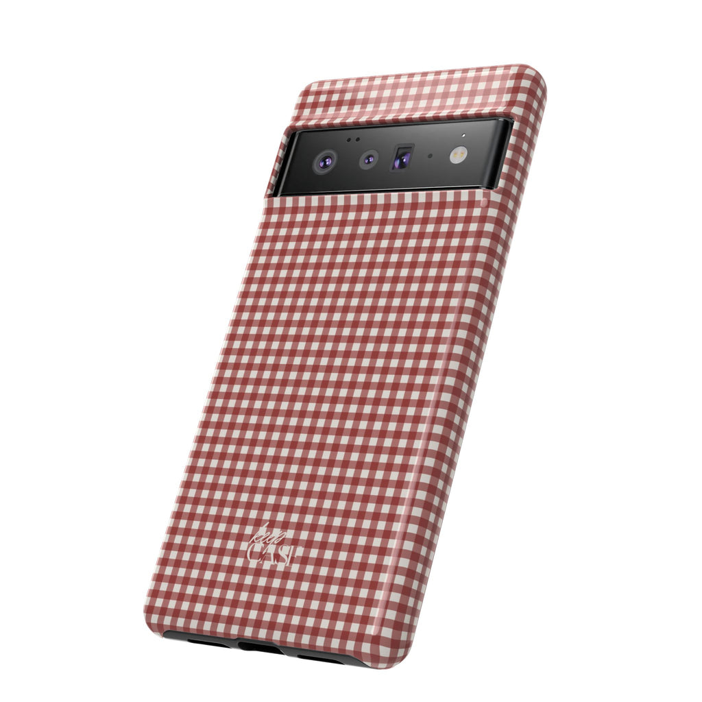 Keepcase Keepers Series — Burgundy and Cream Gingham