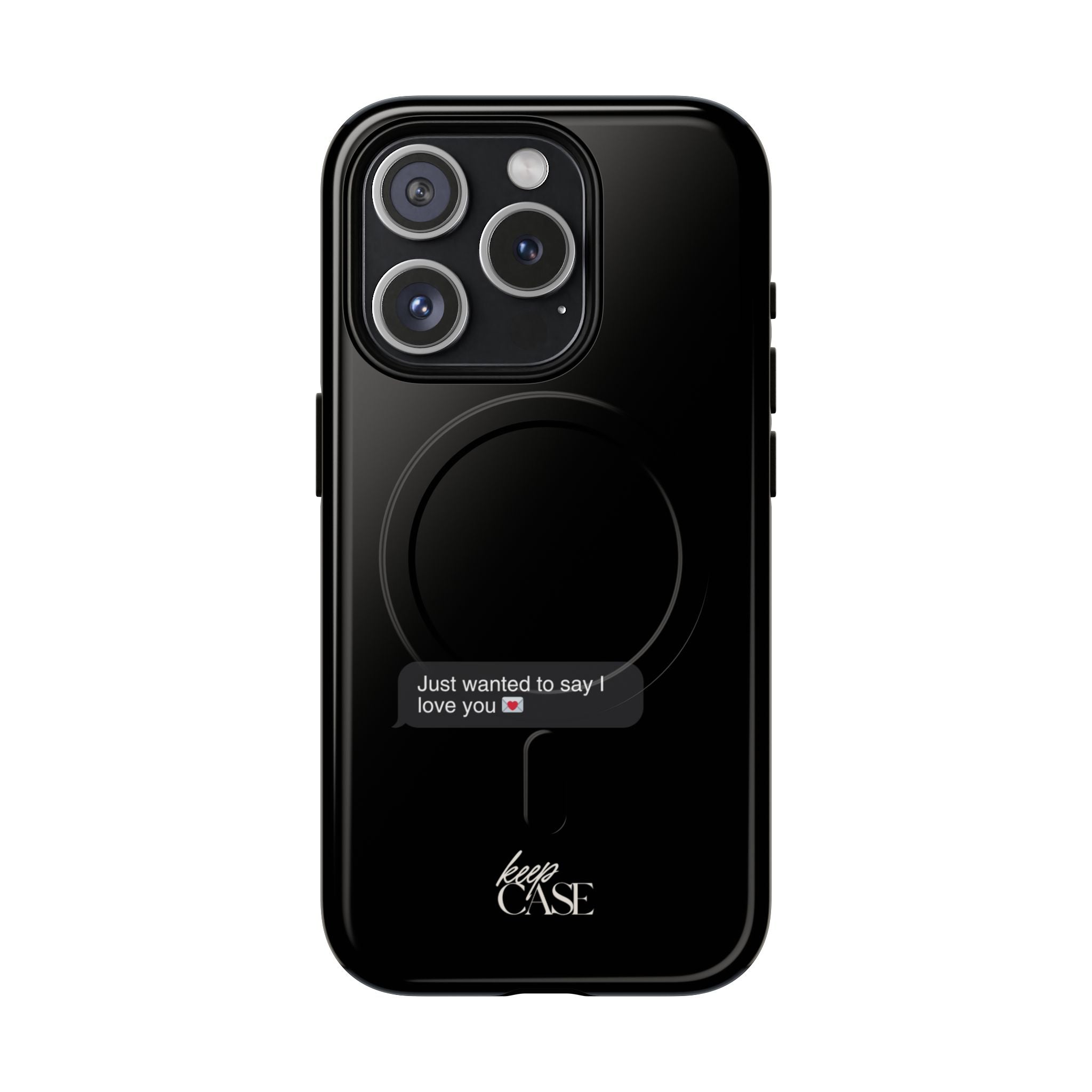 Keepcase Kept Messages Series — Just Wanted To Say I Love You (Dark Mode)