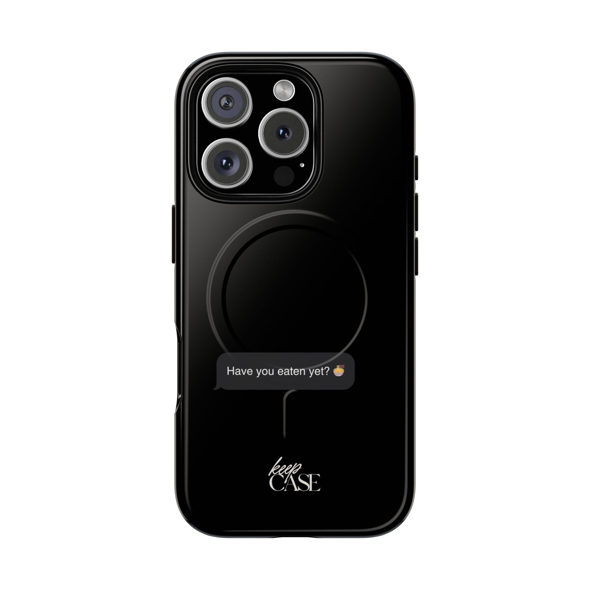 Keepcase Kept Messages Series — Have You Eaten Yet? (Dark Mode)