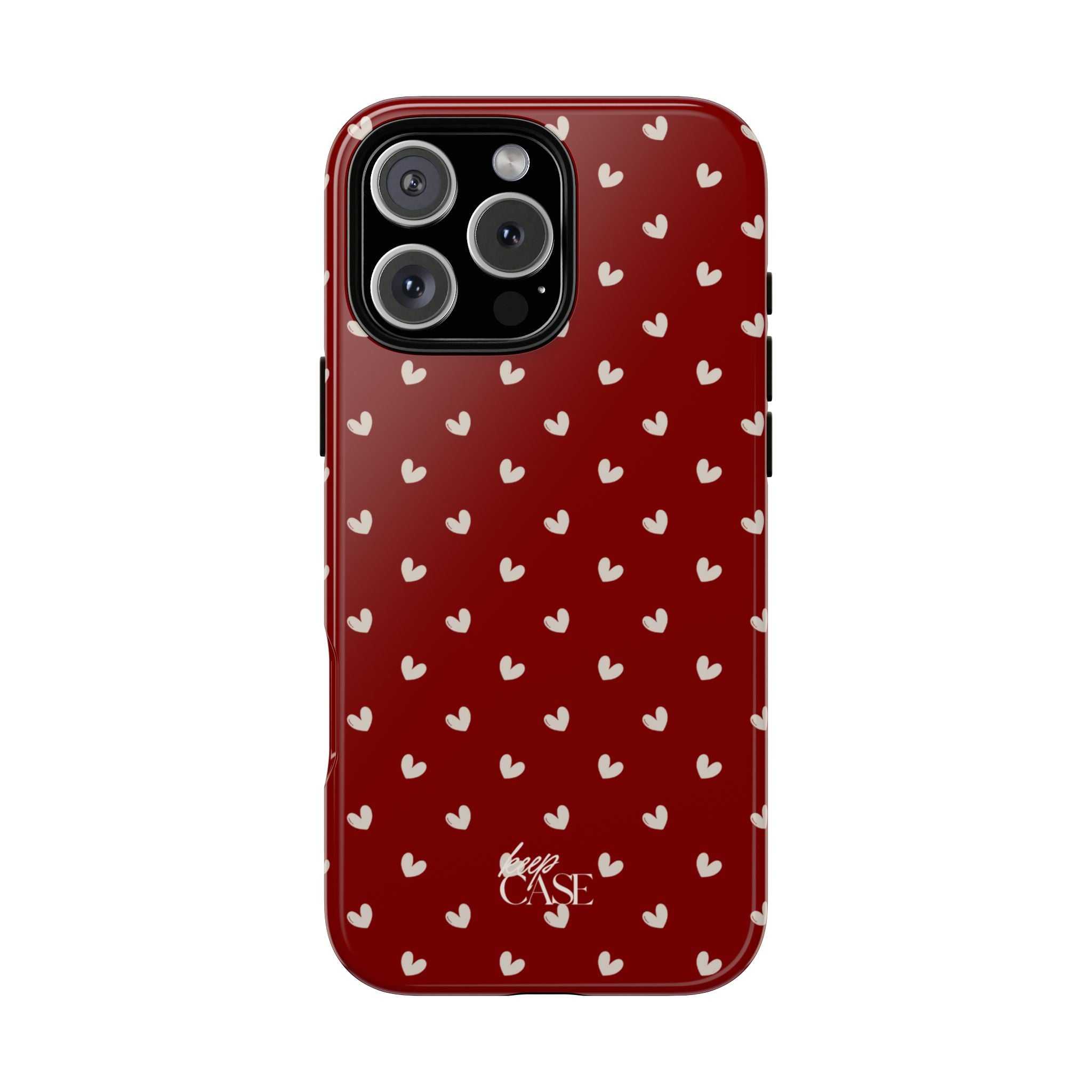 Keepcase Keepers Series — Burgundy Hearts