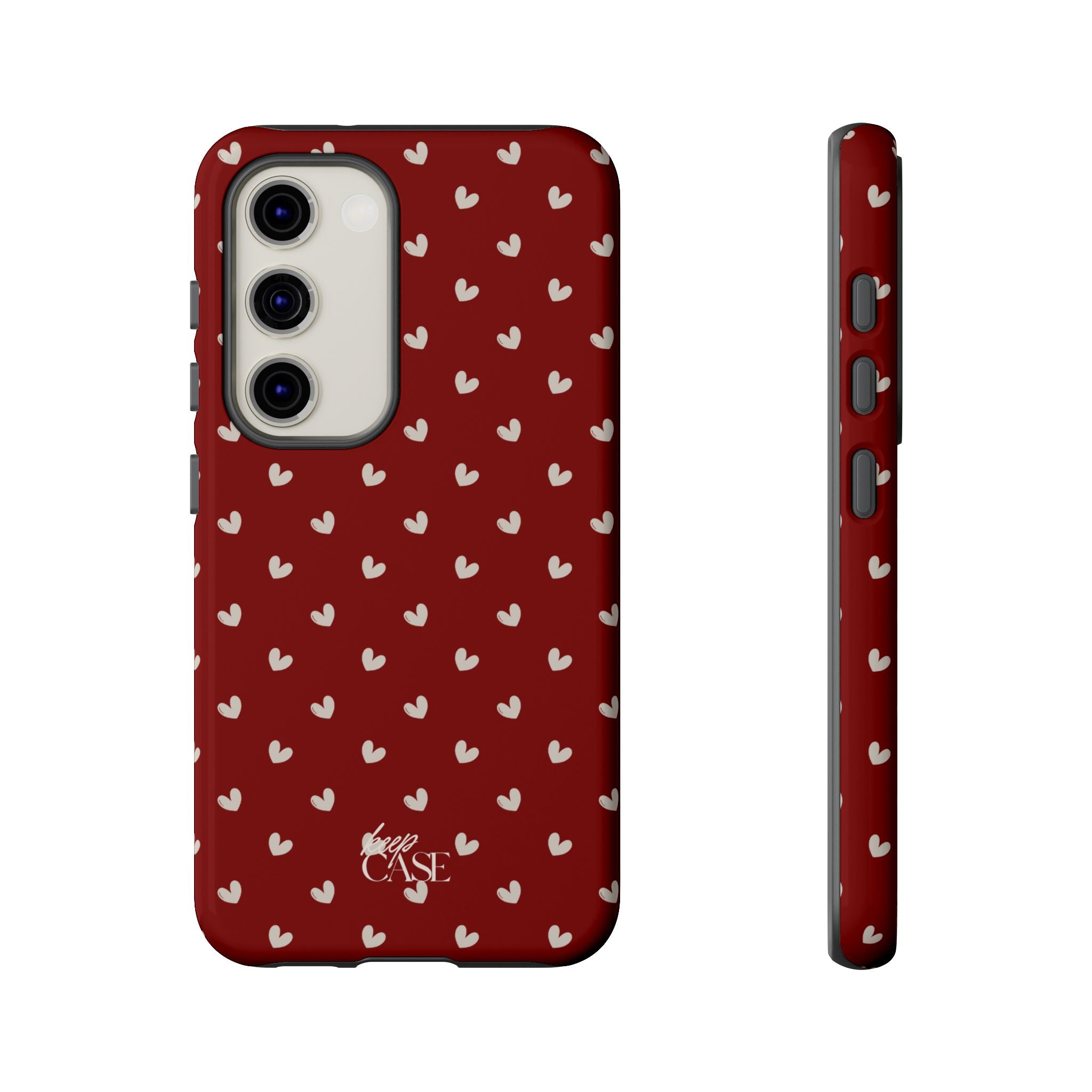 Keepcase Keepers Series — Burgundy Hearts