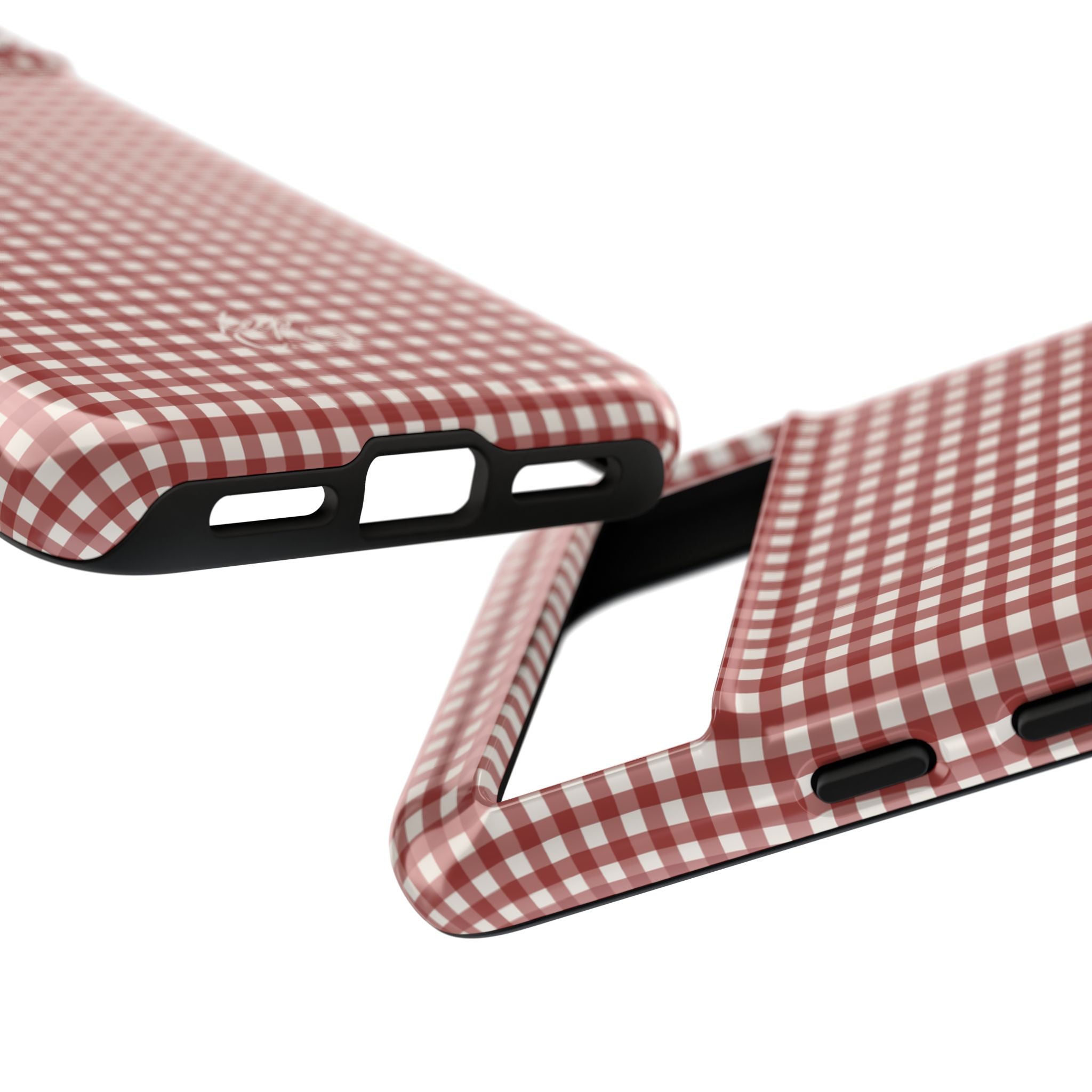 Keepcase Keepers Series — Burgundy and Cream Gingham
