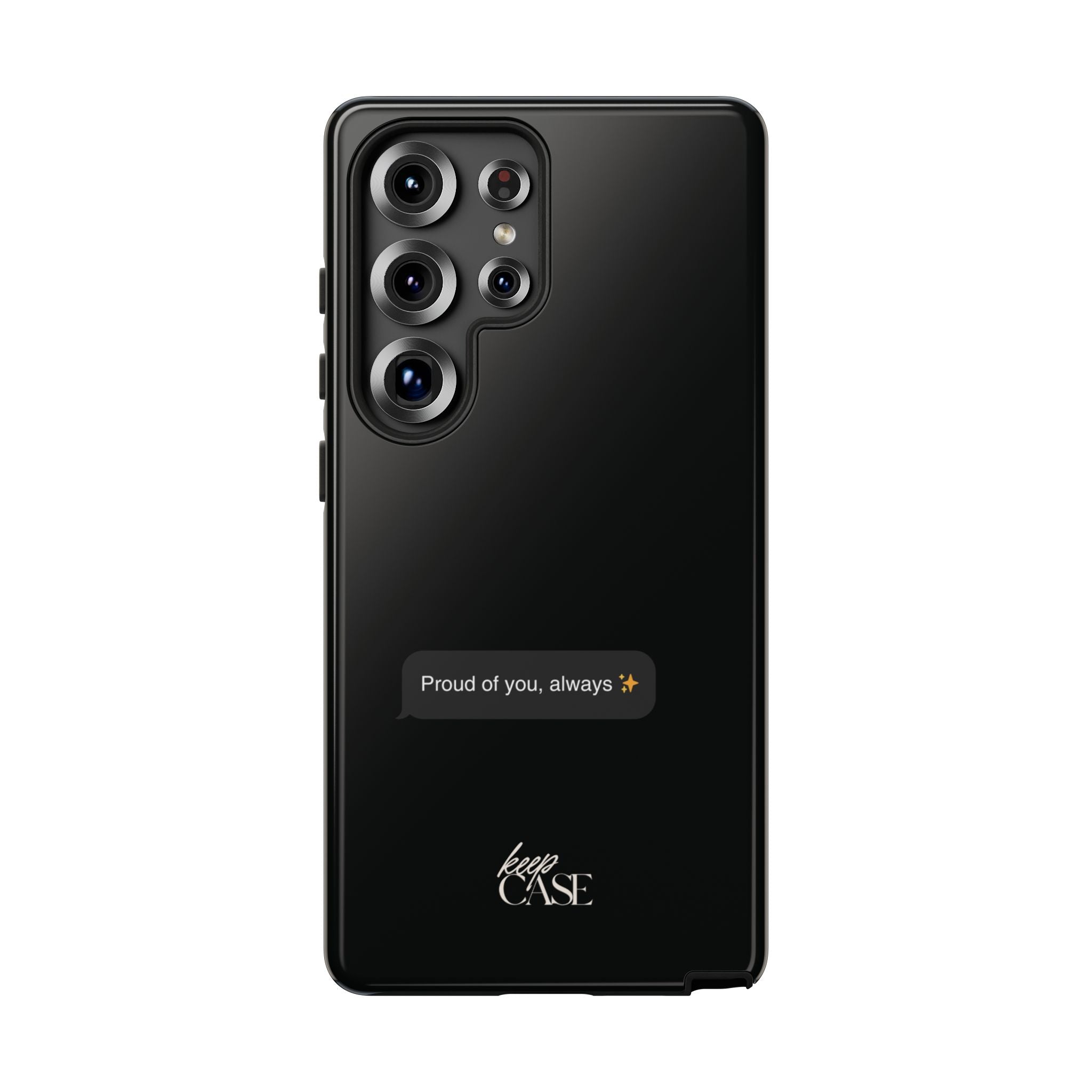 Keepcase Kept Messages Series — Proud Of You, Always (Dark Mode)