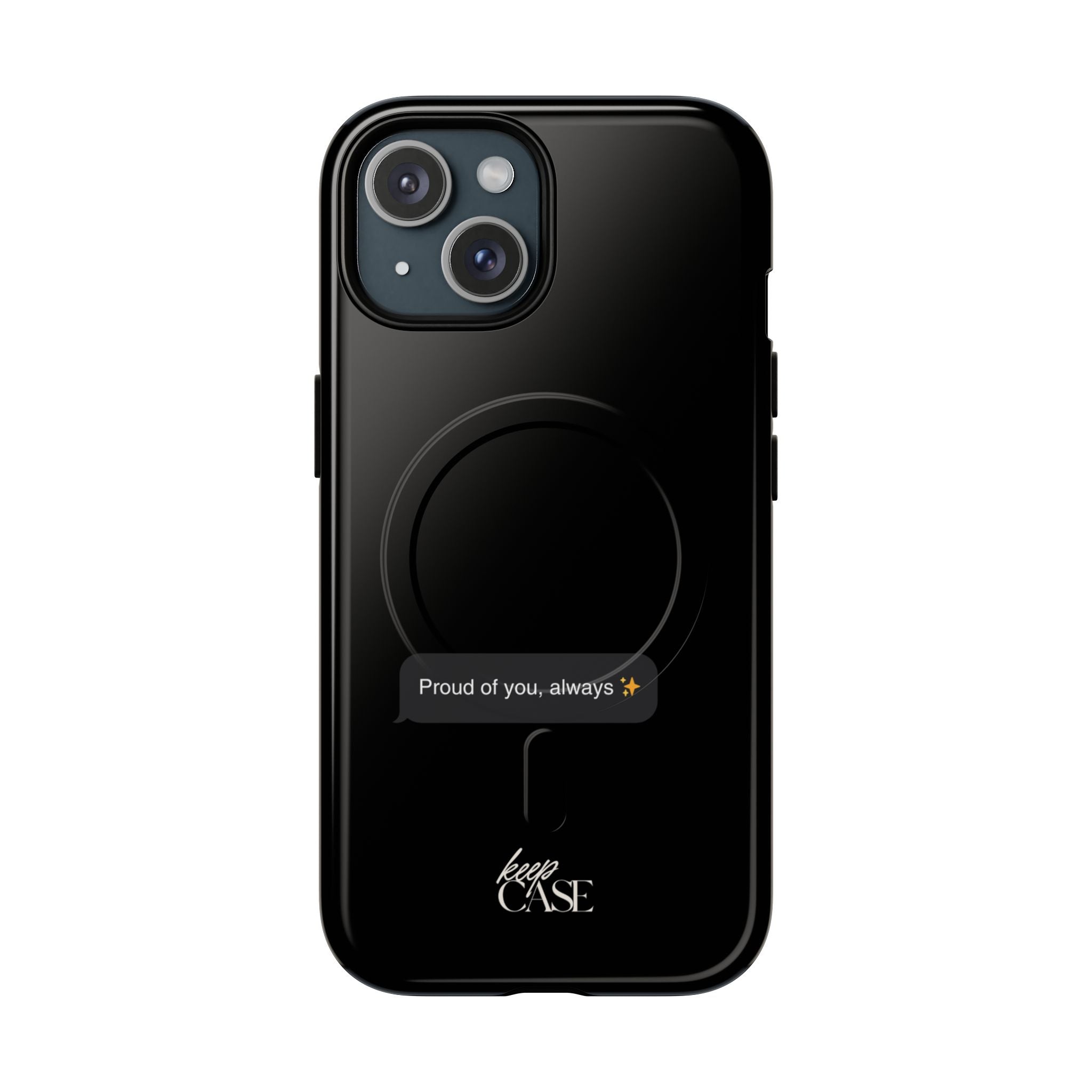 Keepcase Kept Messages Series — Proud Of You, Always (Dark Mode)