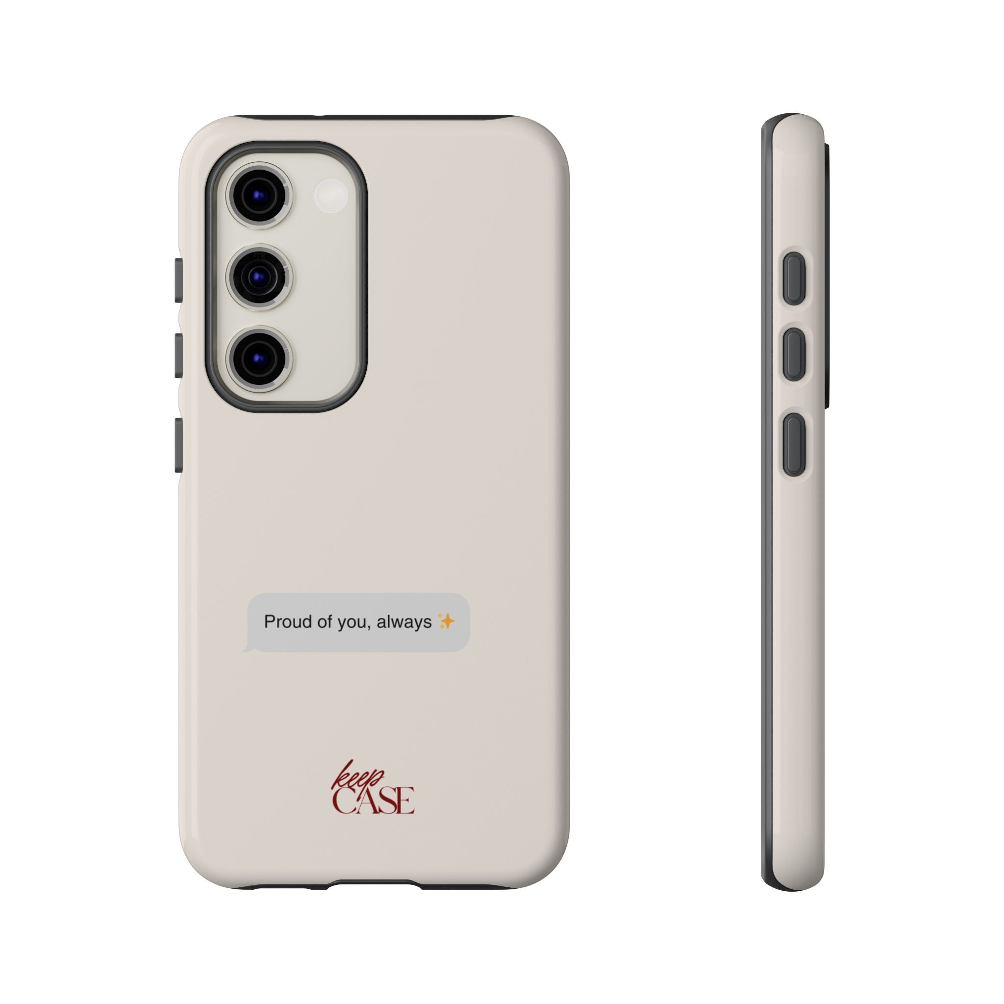 Keepcase Kept Messages Series — Proud Of You, Always (Light Mode)