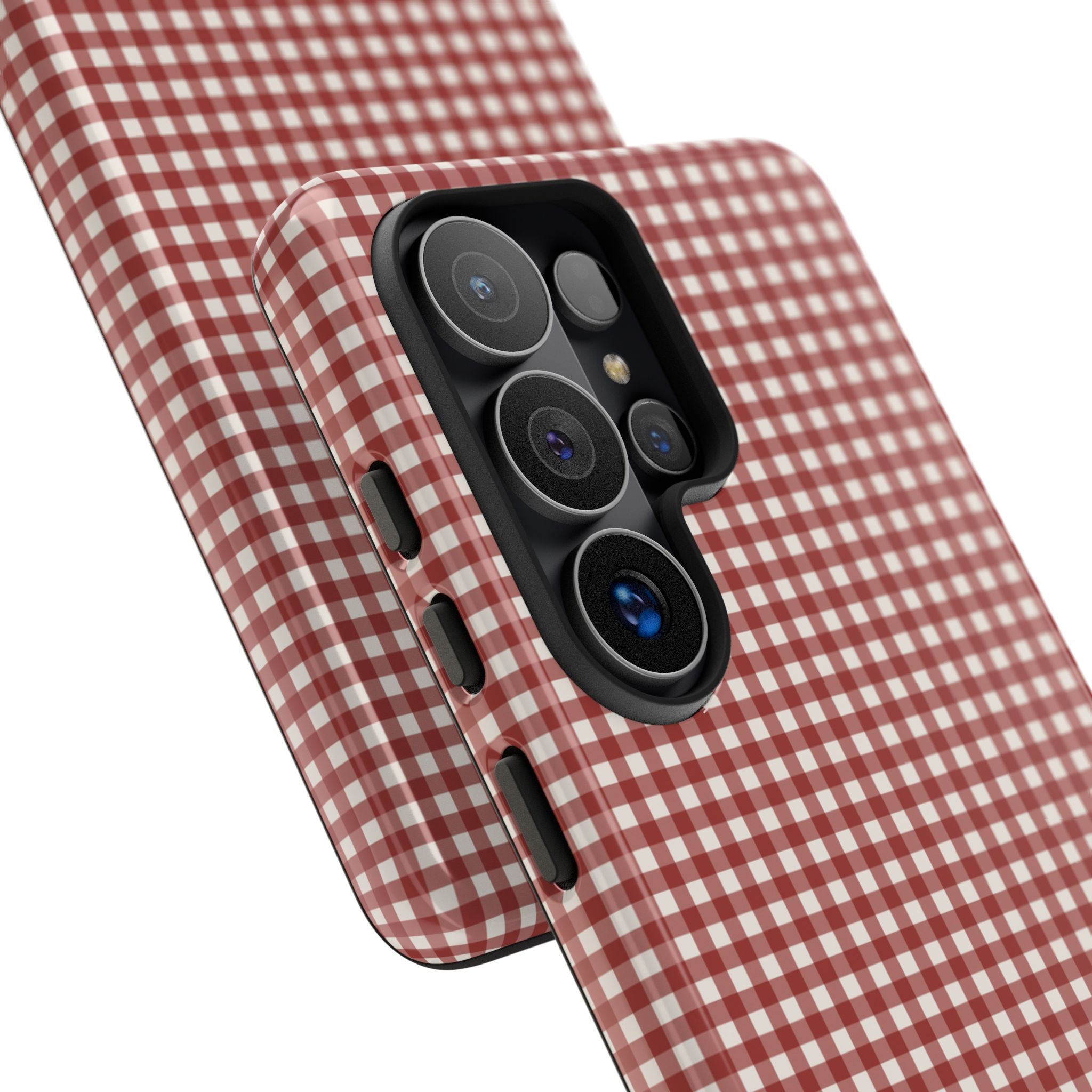 Keepcase Keepers Series — Burgundy and Cream Gingham