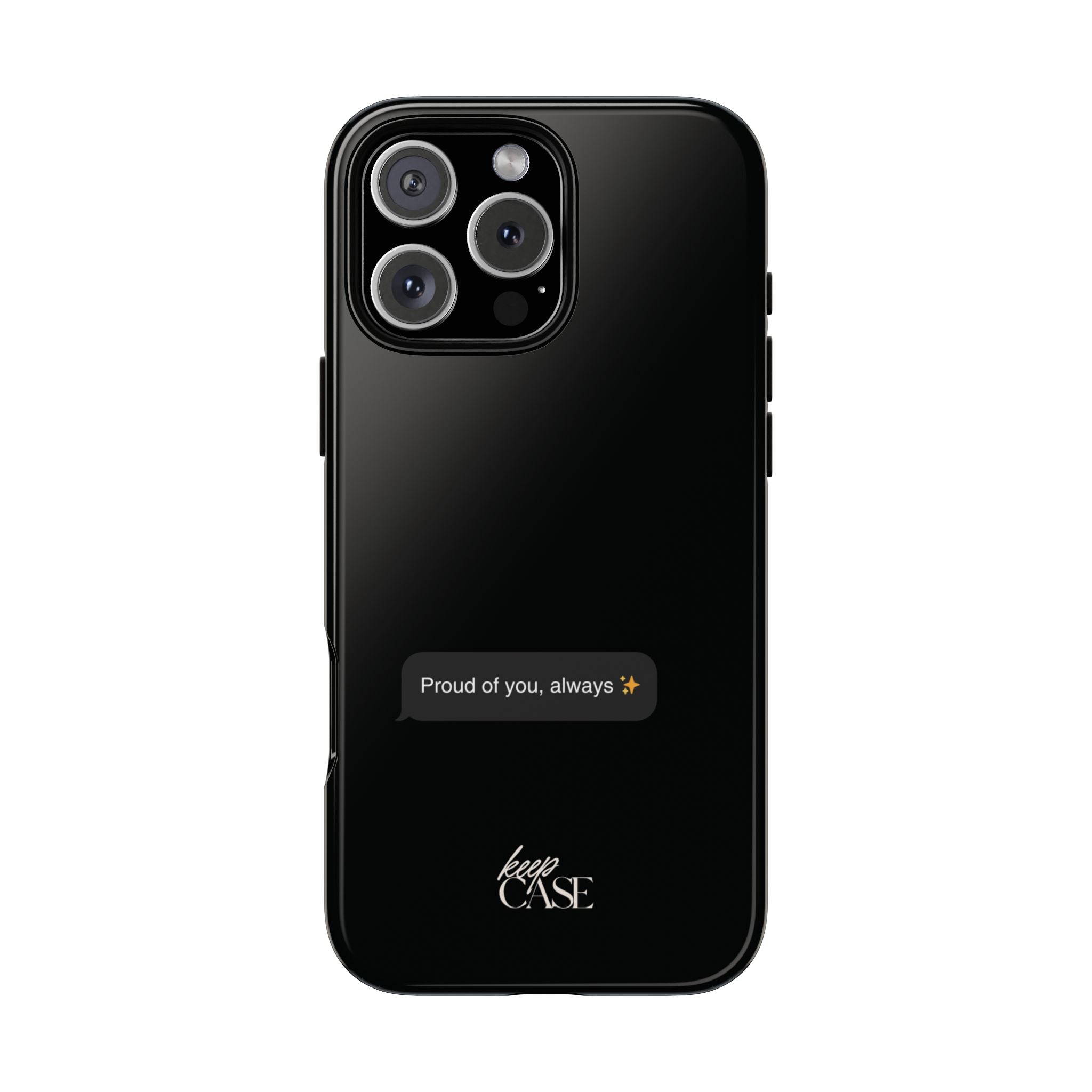Keepcase Kept Messages Series — Proud Of You, Always (Dark Mode)