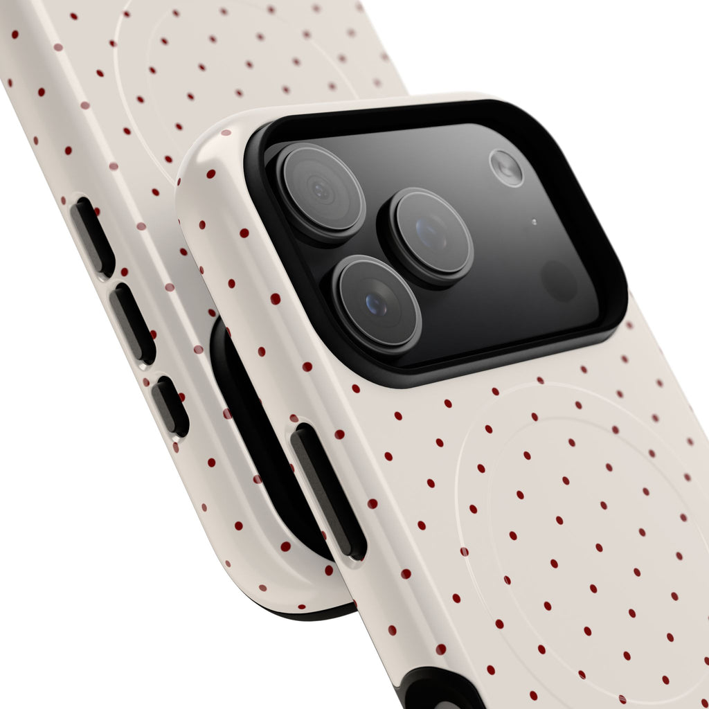 Keepcase Keepers Series — Cream Polka Dots