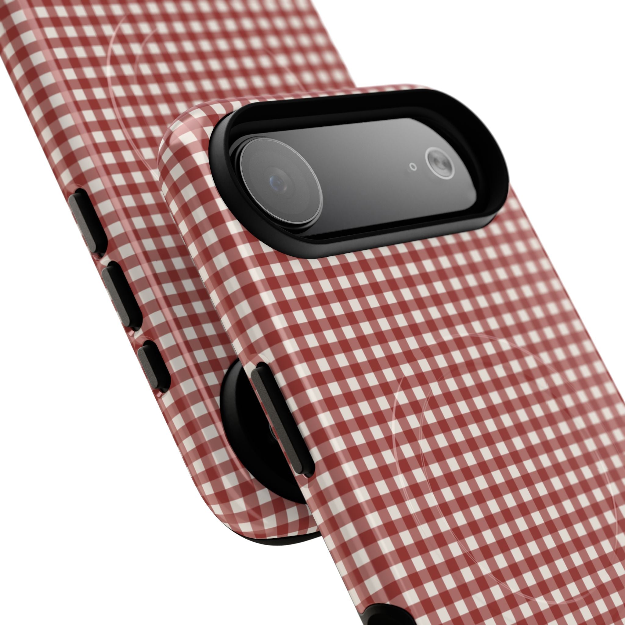 Keepcase Keepers Series — Burgundy and Cream Gingham