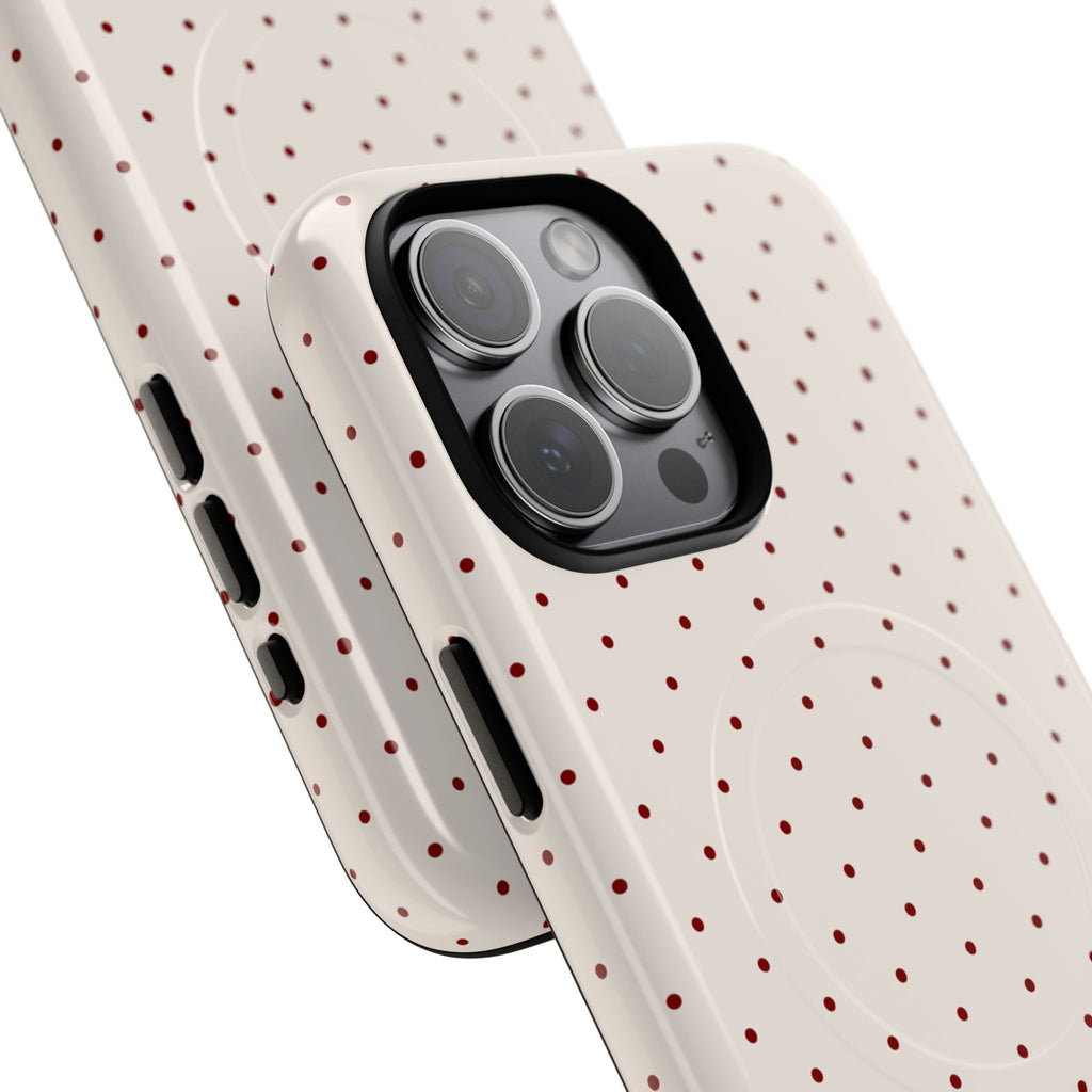 Keepcase Keepers Series — Cream Polka Dots