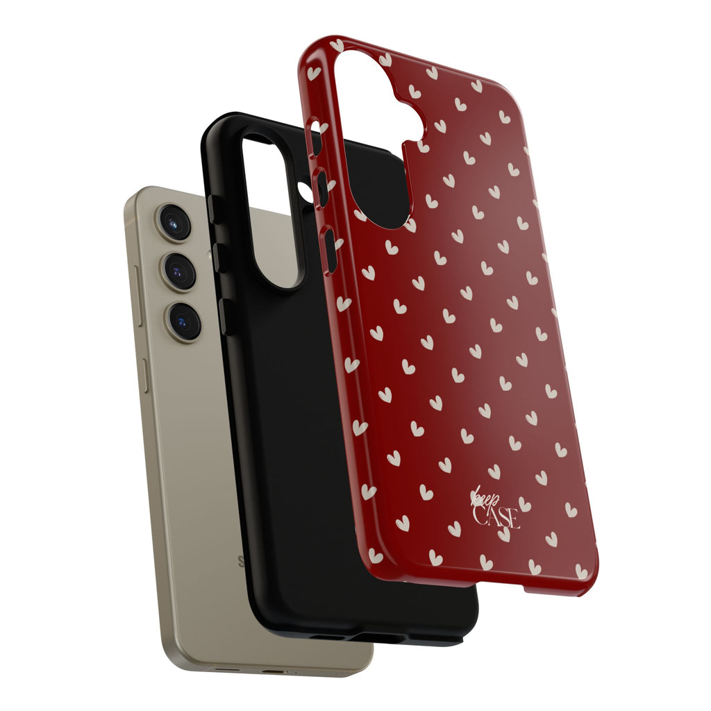 Keepcase Keepers Series — Burgundy Hearts