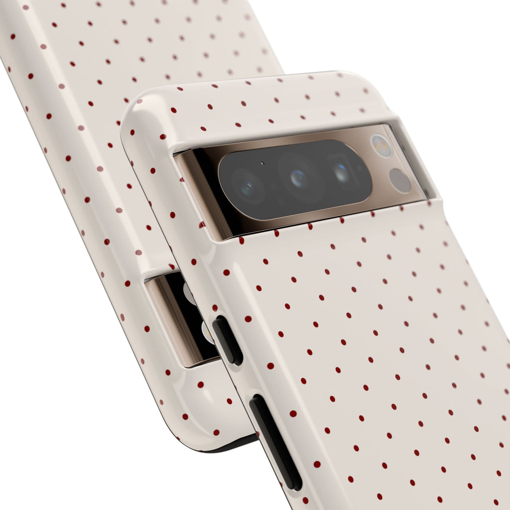 Keepcase Keepers Series — Cream Polka Dots