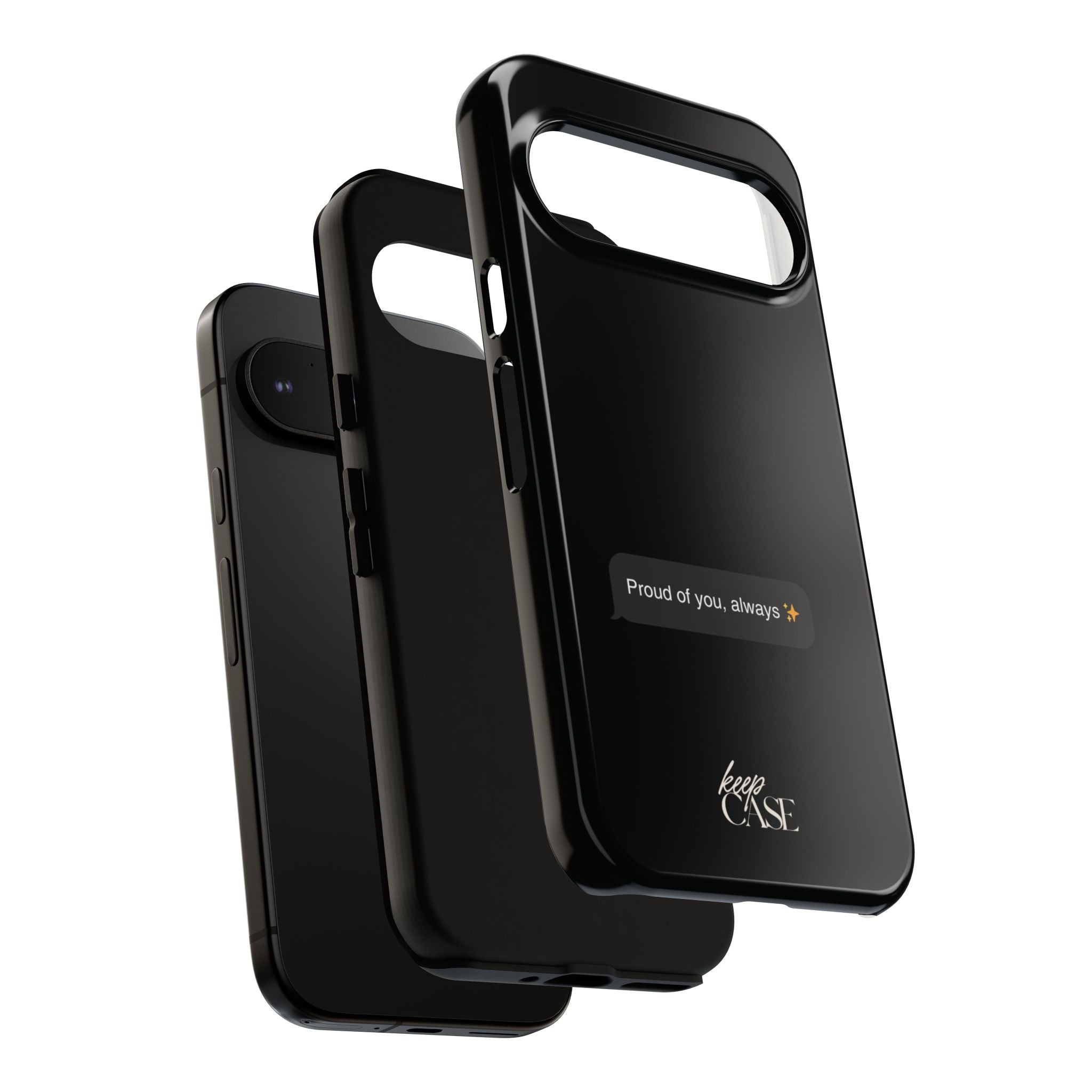 Keepcase Kept Messages Series — Proud Of You, Always (Dark Mode)