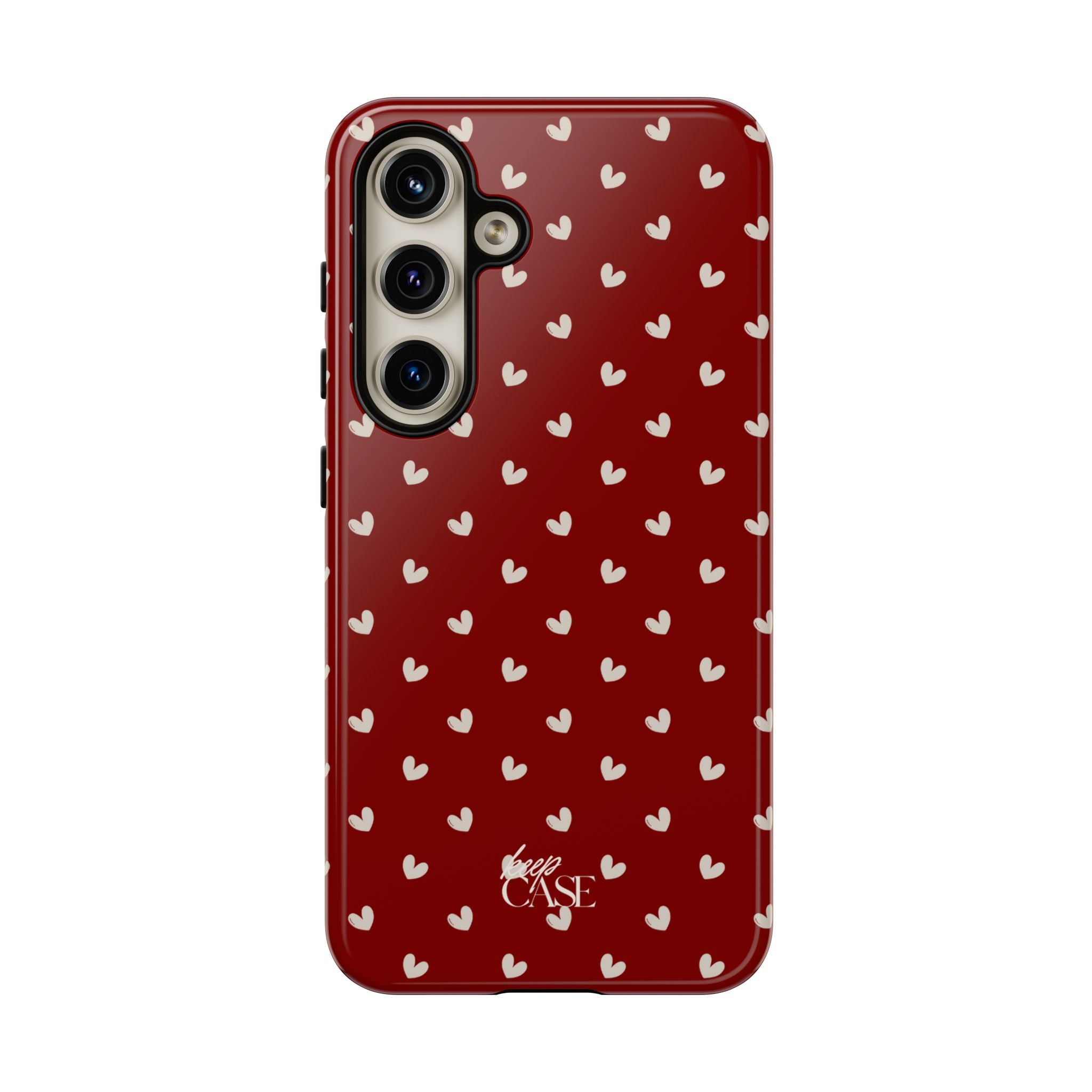 Keepcase Keepers Series — Burgundy Hearts