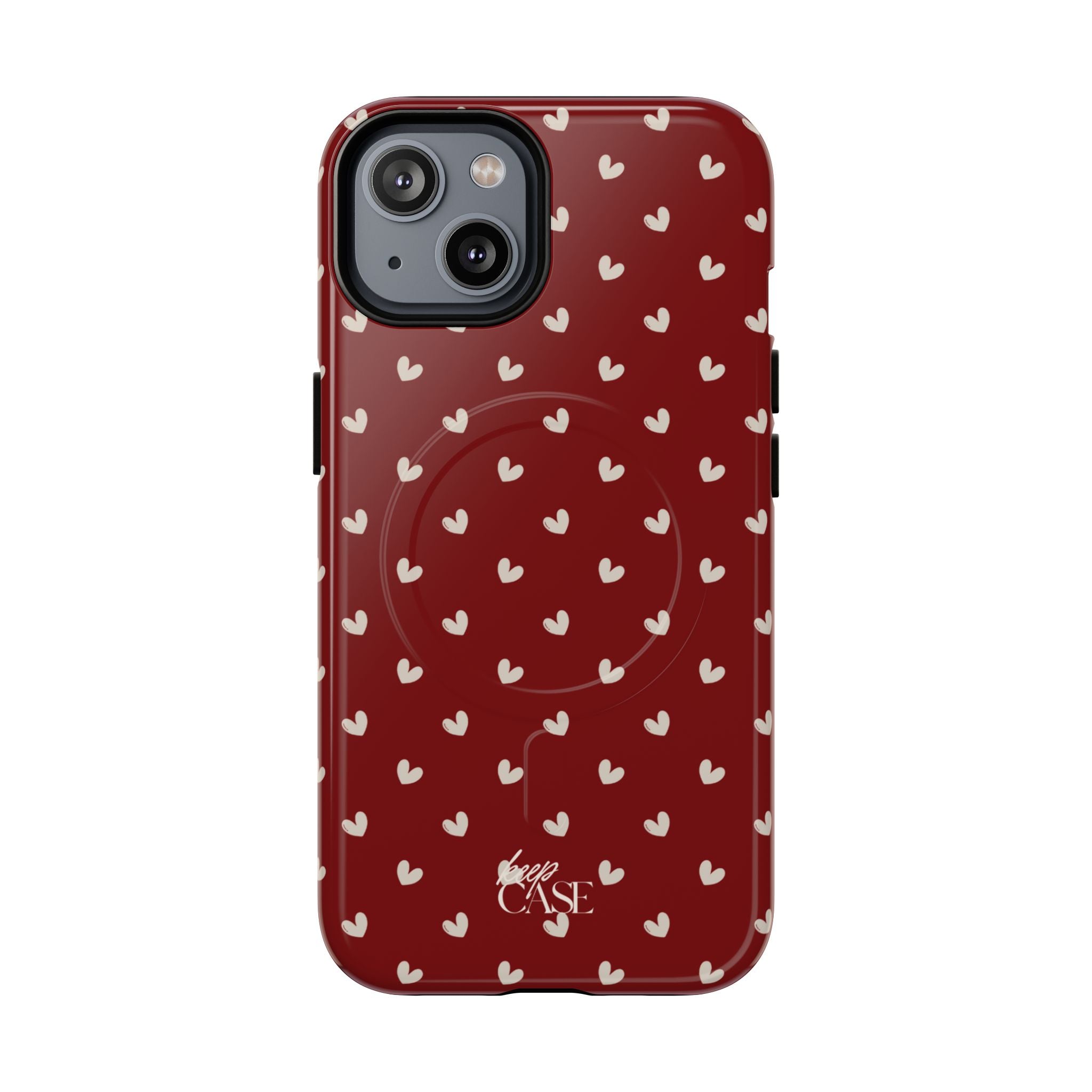 Keepcase Keepers Series — Burgundy Hearts