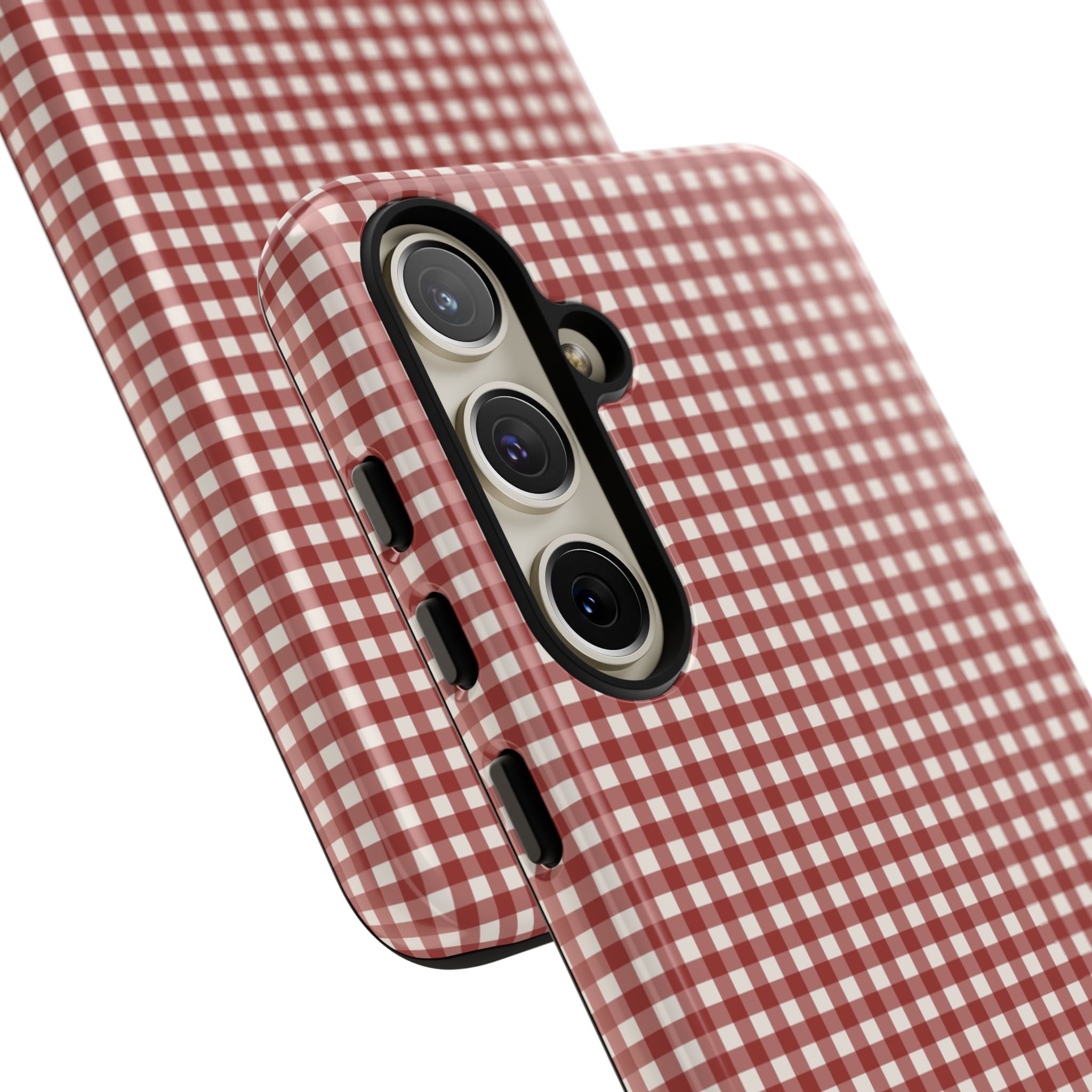 Keepcase Keepers Series — Burgundy and Cream Gingham