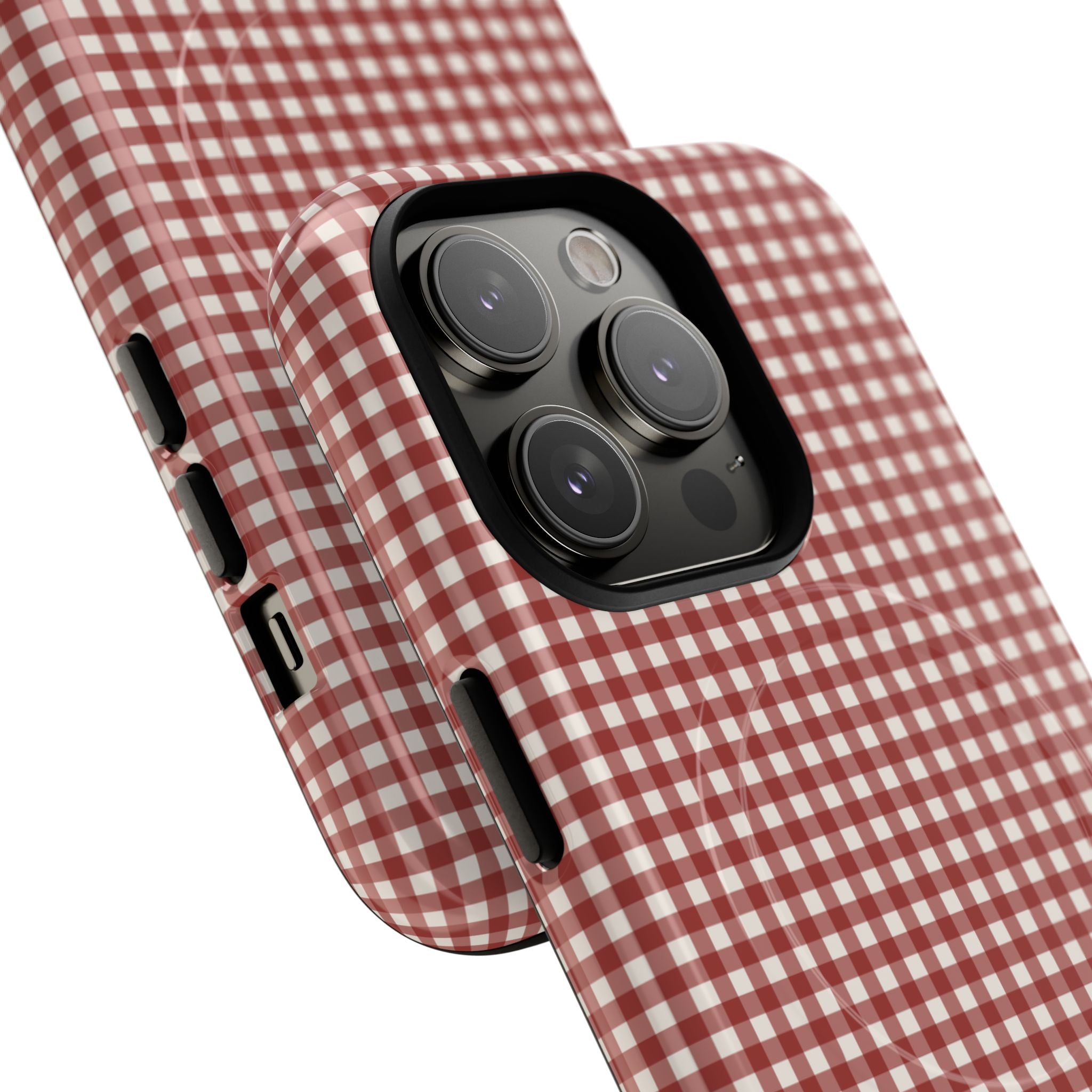 Keepcase Keepers Series — Burgundy and Cream Gingham