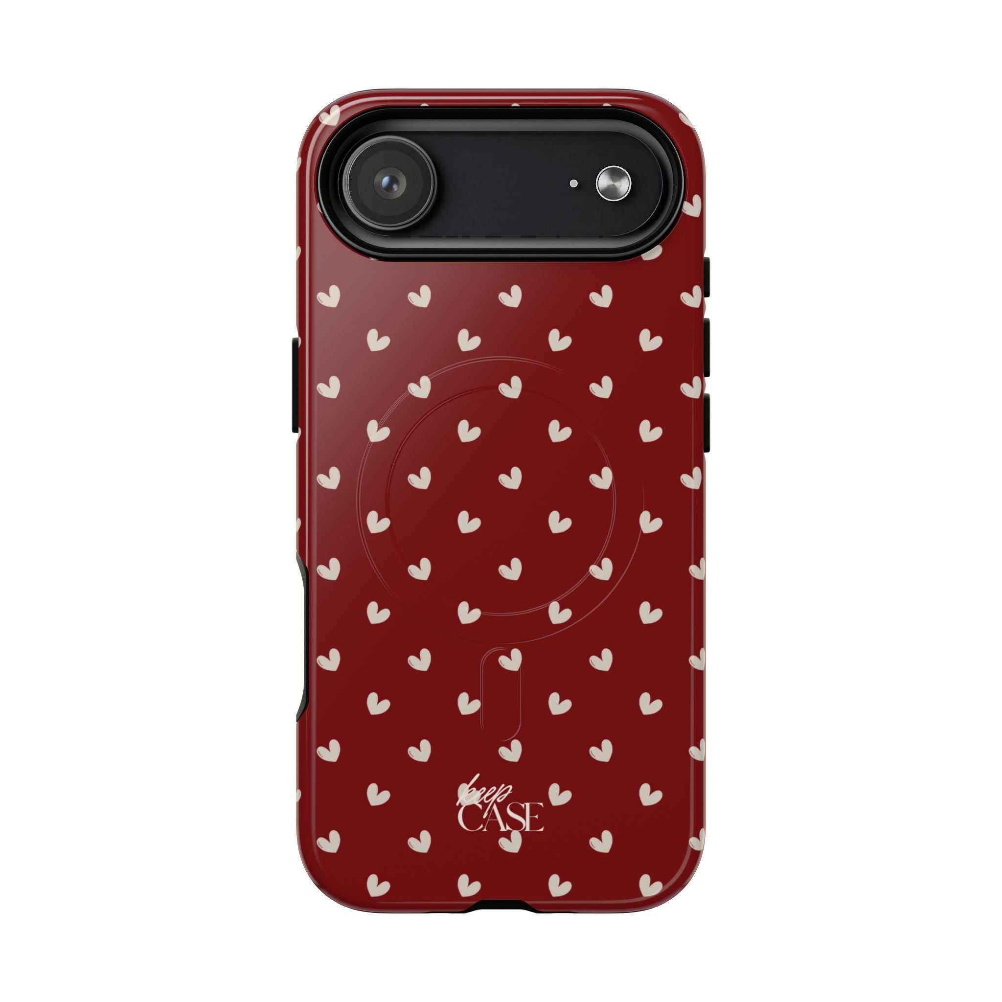 Keepcase Keepers Series — Burgundy Hearts