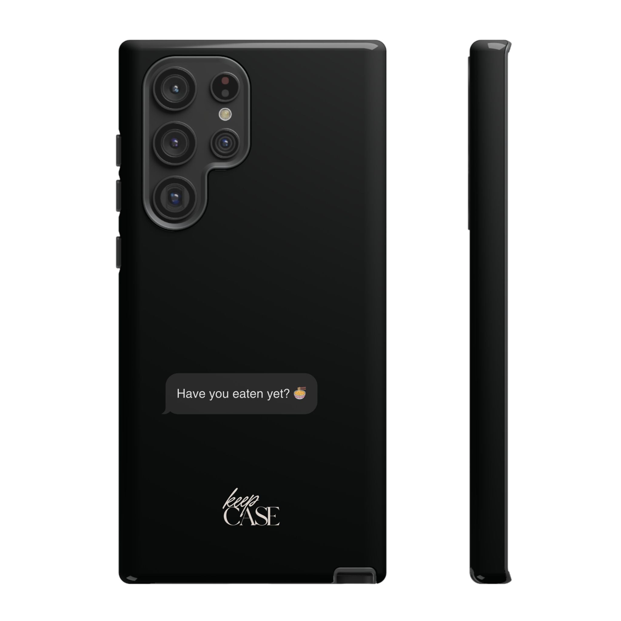 Keepcase Kept Messages Series — Have You Eaten Yet? (Dark Mode)